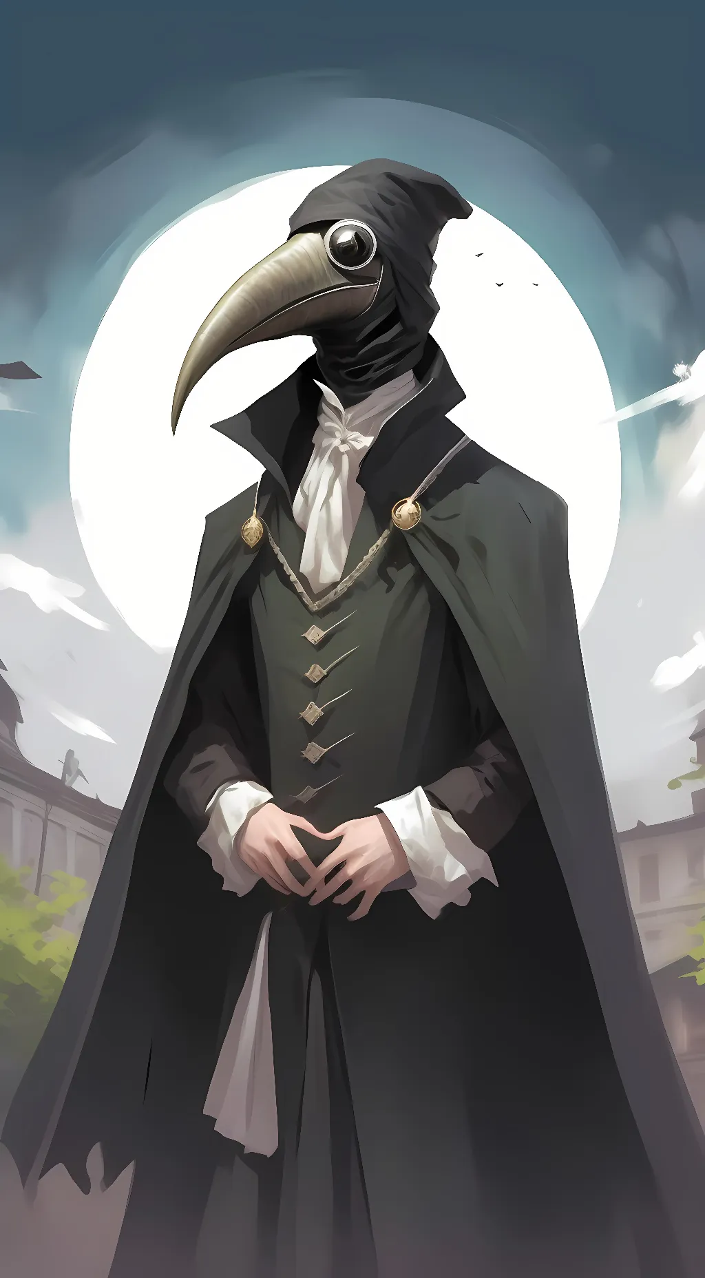 ai character: Scp 049 background