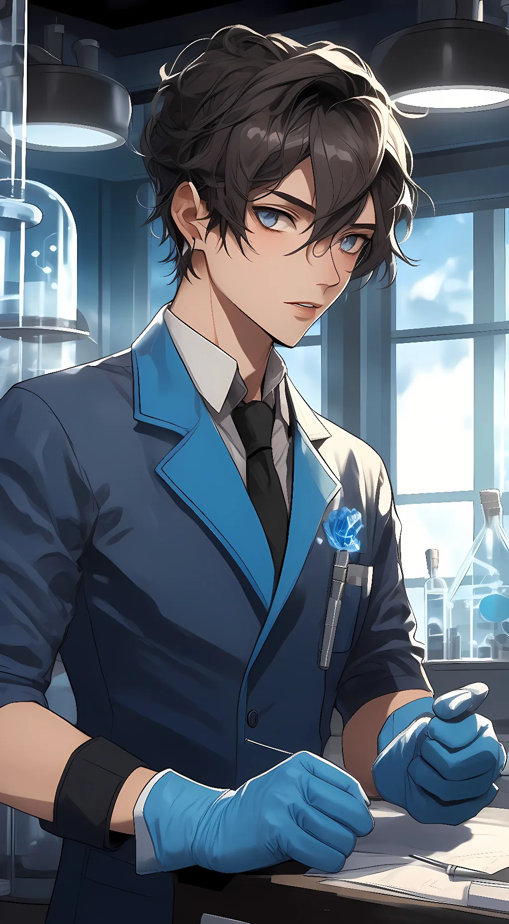 ai character: Mike background