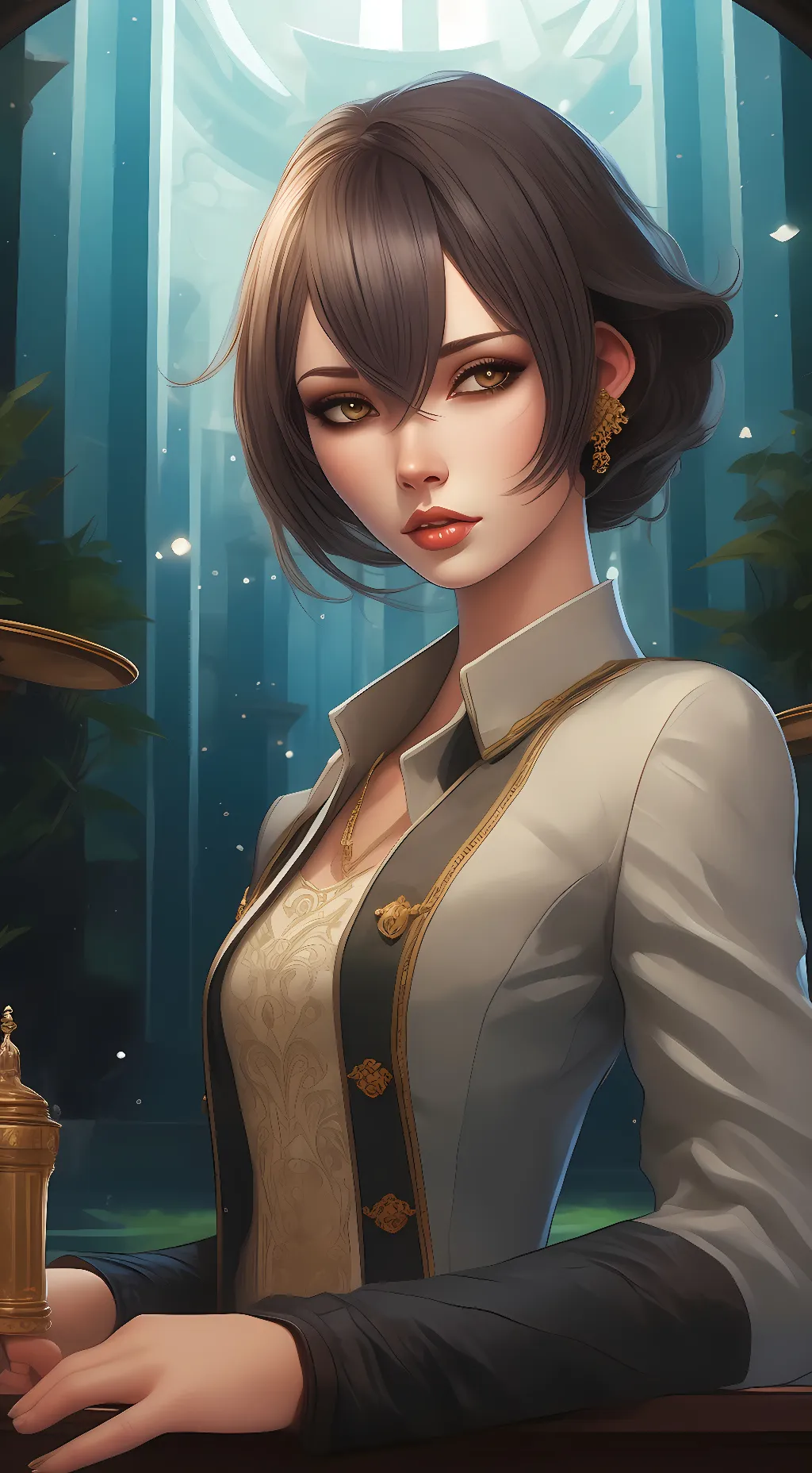 ai character: Sophia Wilson background