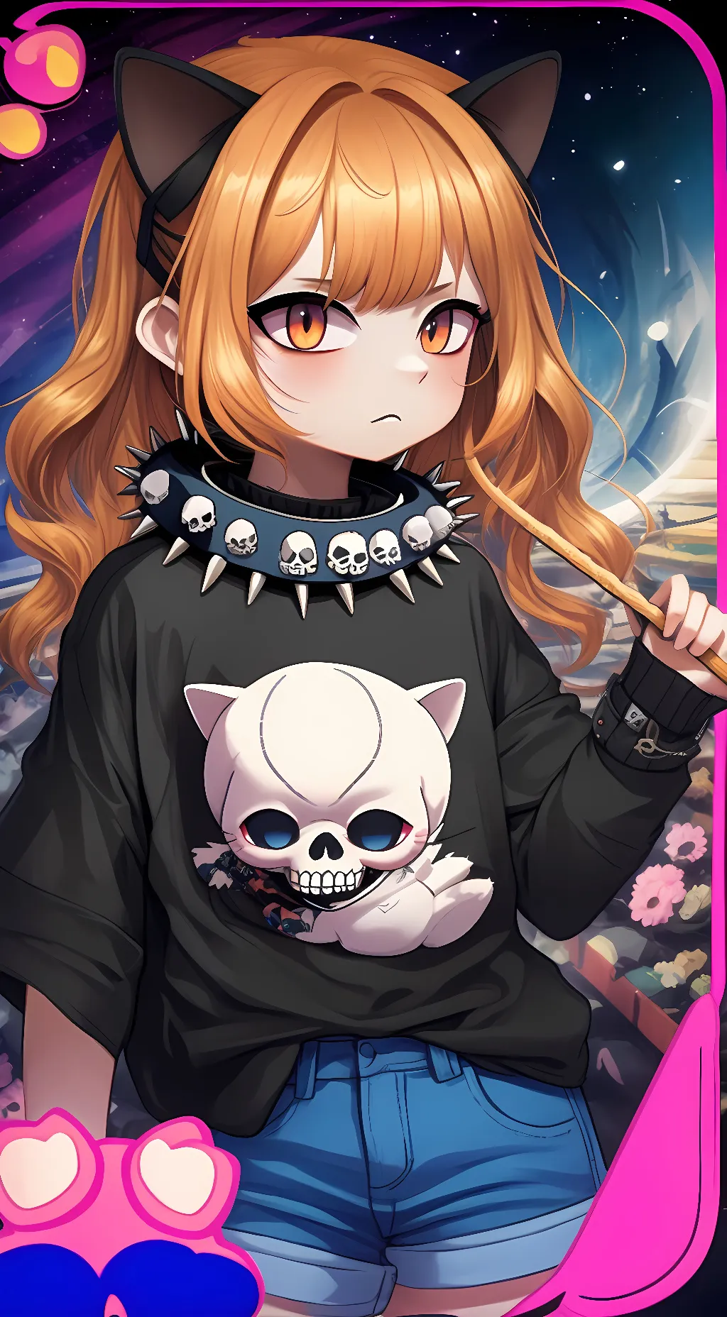 ai character: Lizzy background