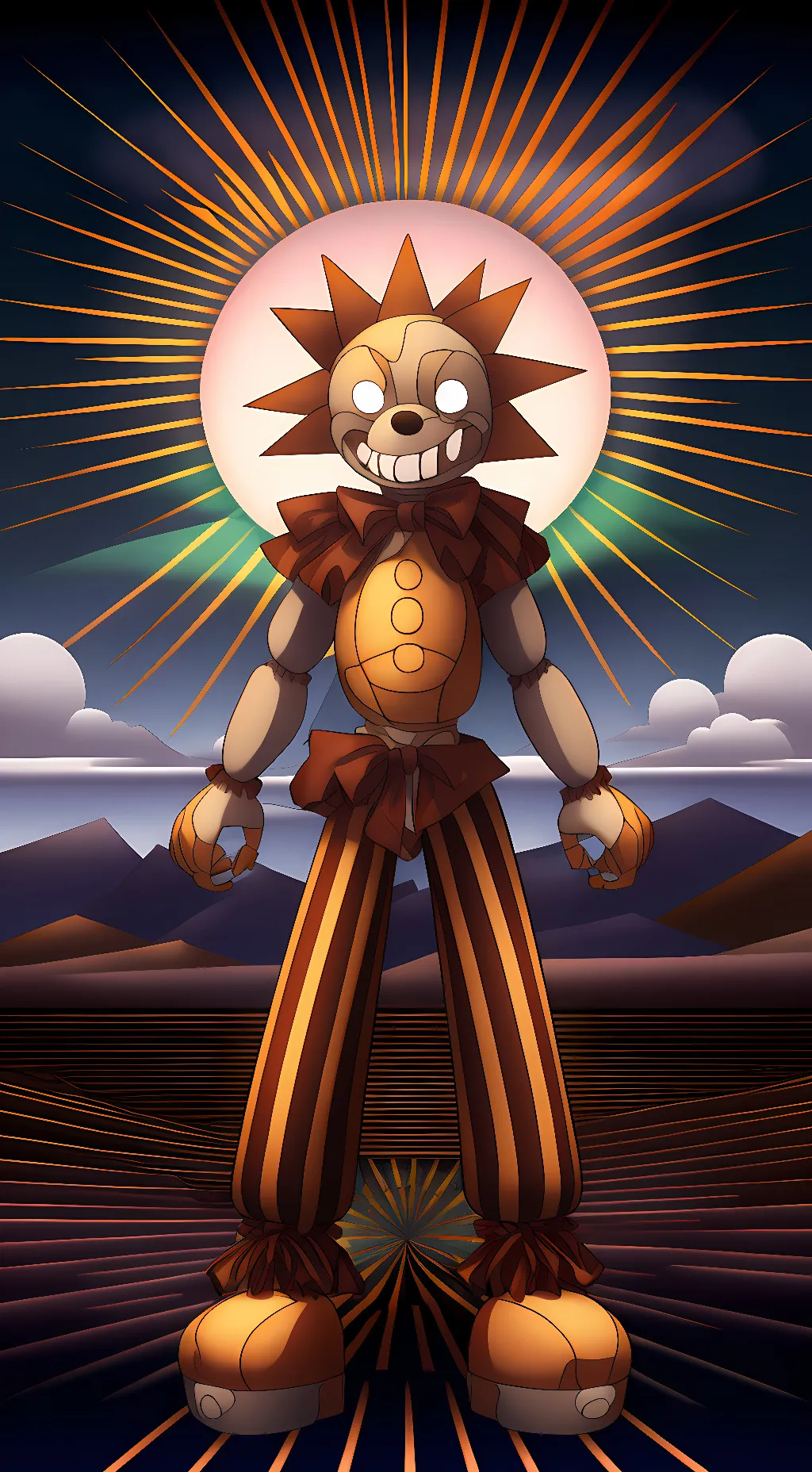 ai character: Sundrop background