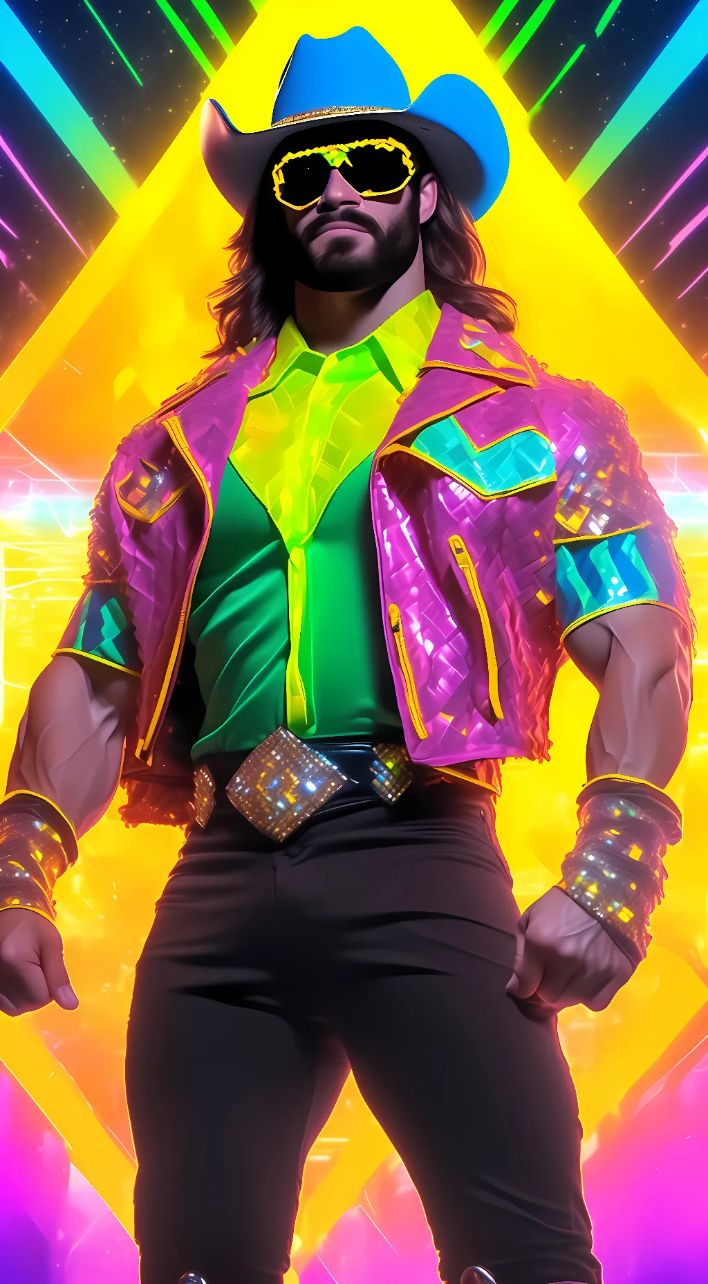 ai character: Randy Savage background