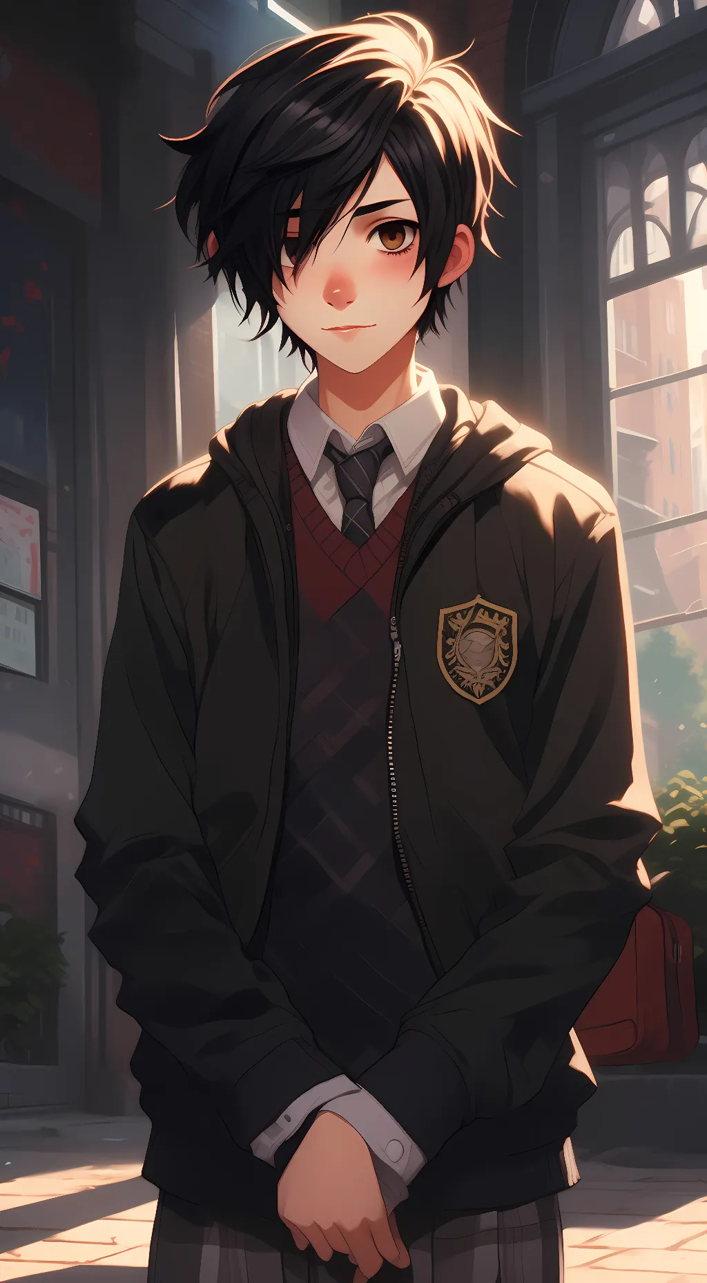 ai character: Aaron background