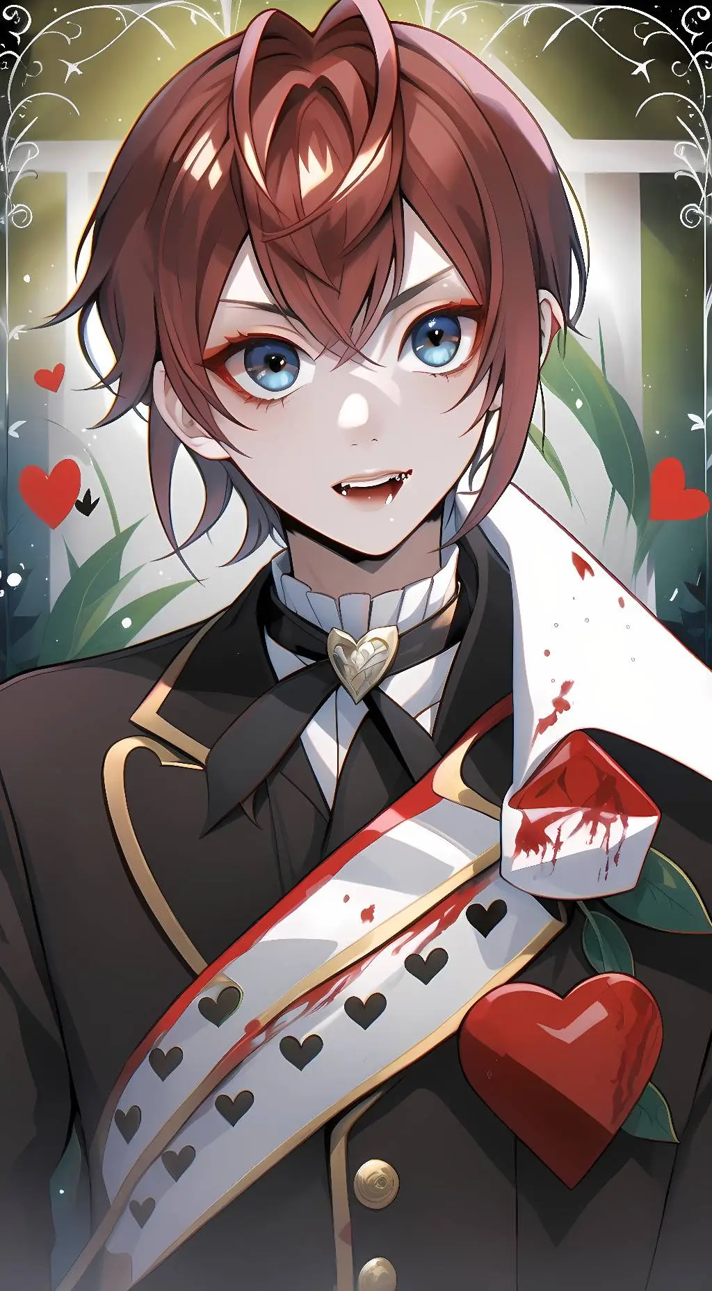 ai character: Yandere Riddle background