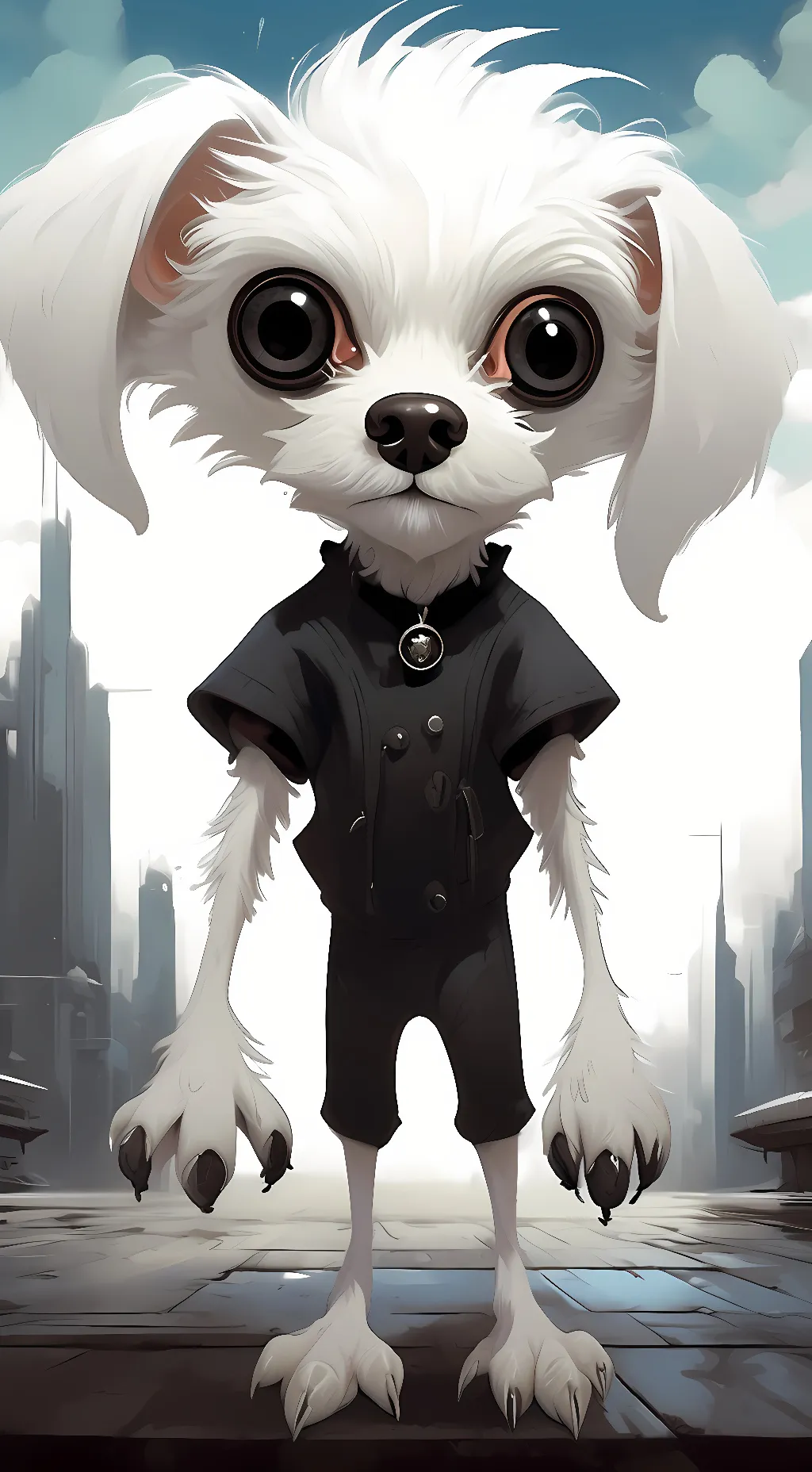 ai character: Doug the mutant  background