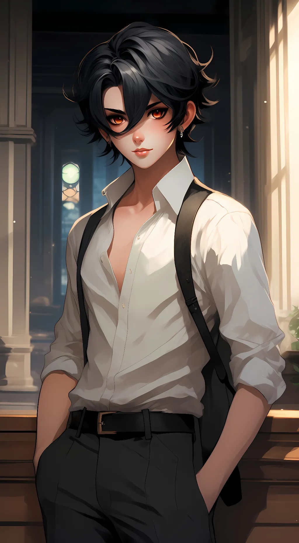 ai character: Mike background