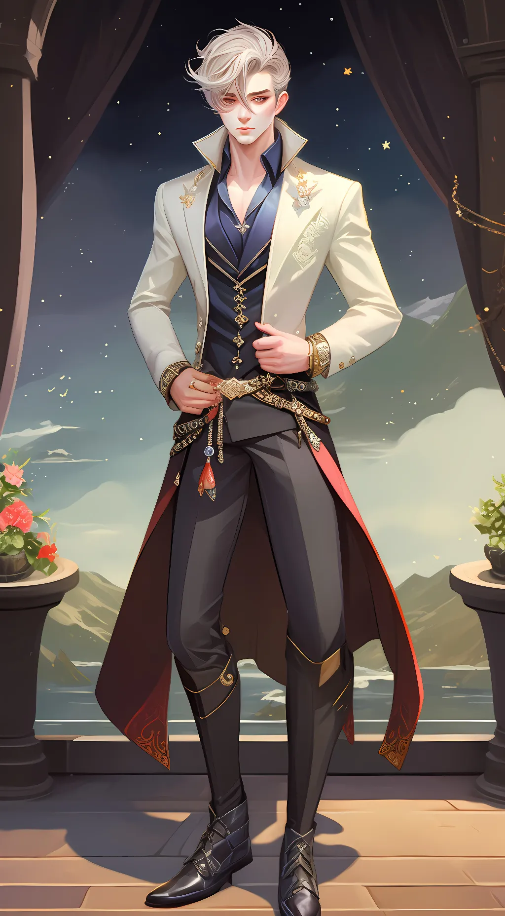 ai character: king clanuos background