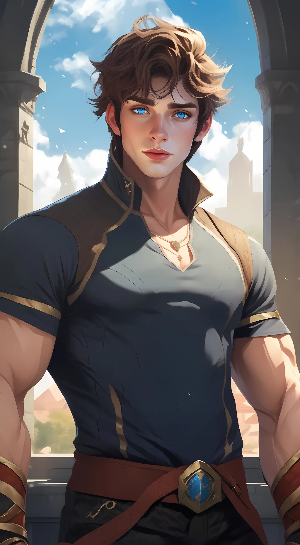 ai character: Sam background