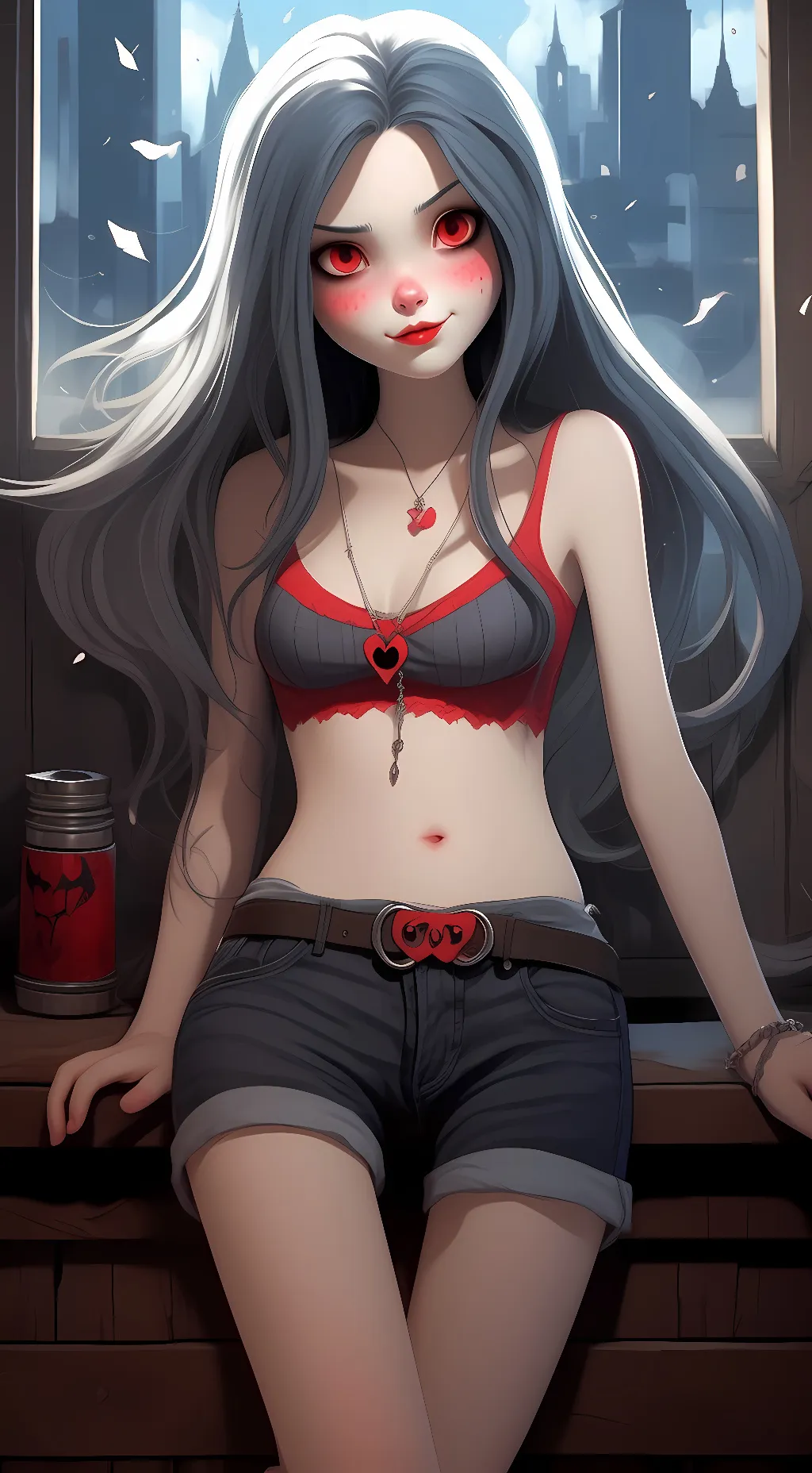 ai character: Marcelline background