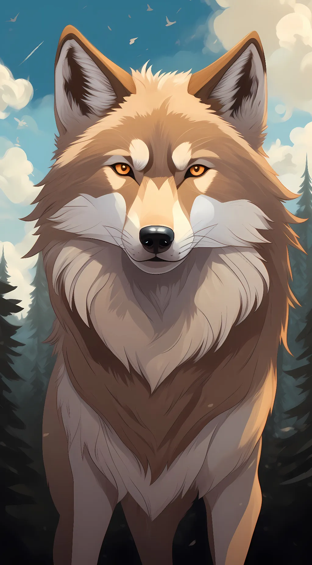 ai character: Slash background