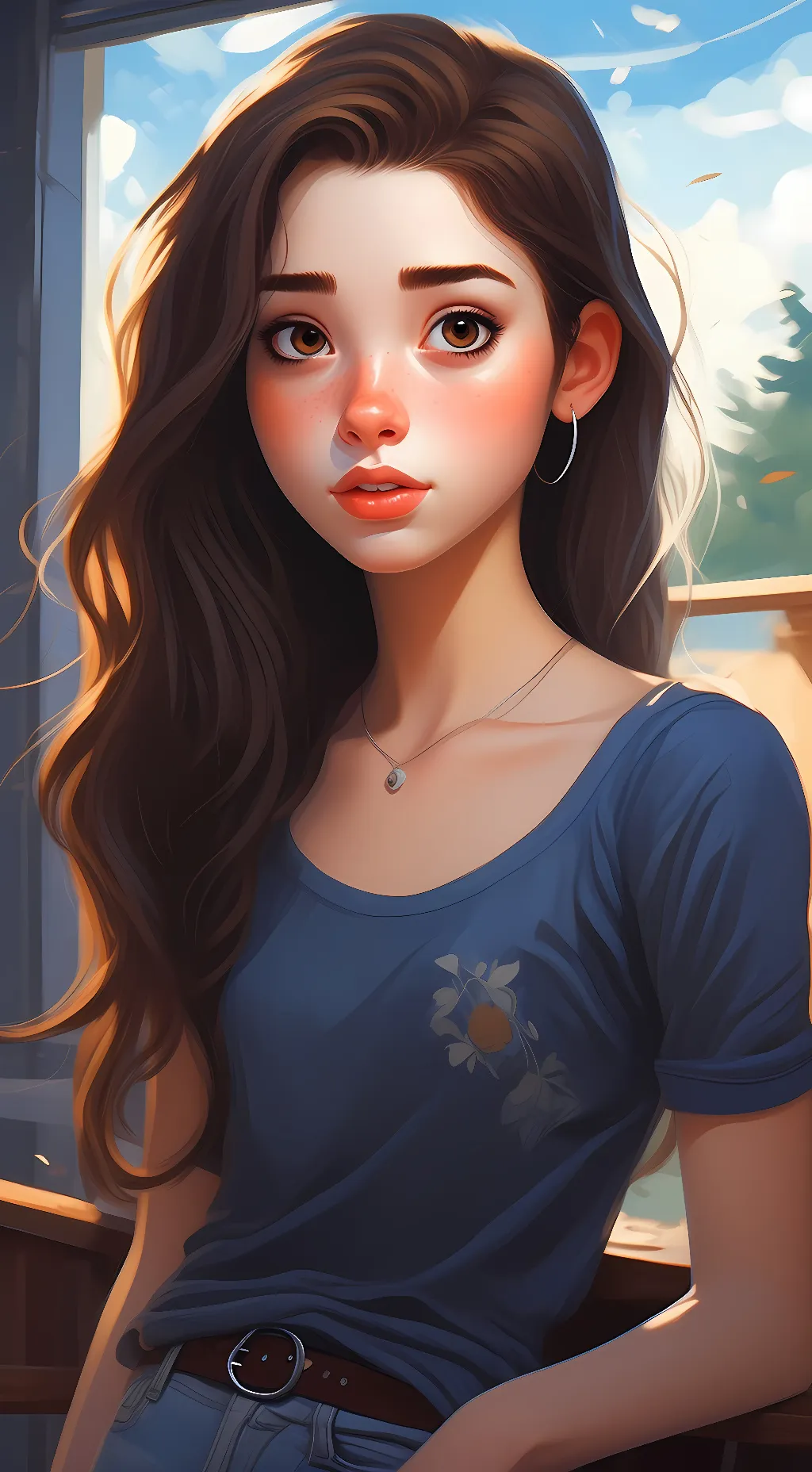 ai character: Everlee background