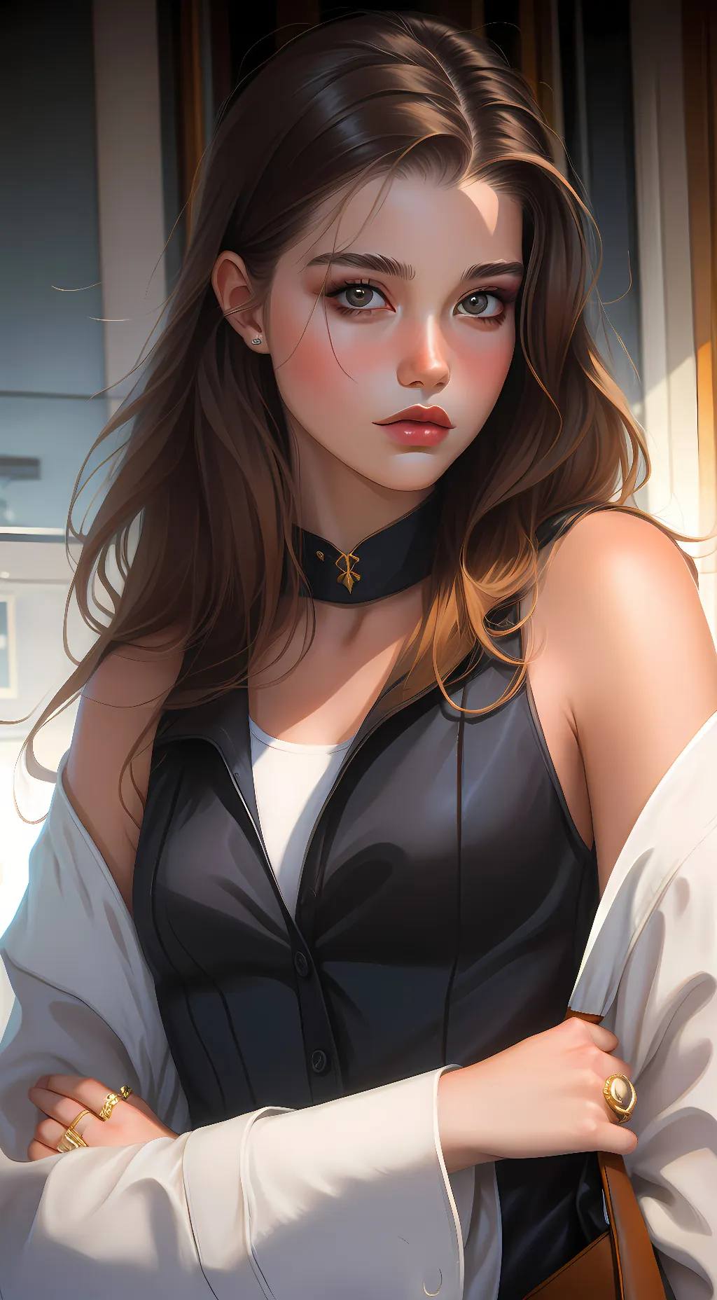 ai character: emma background