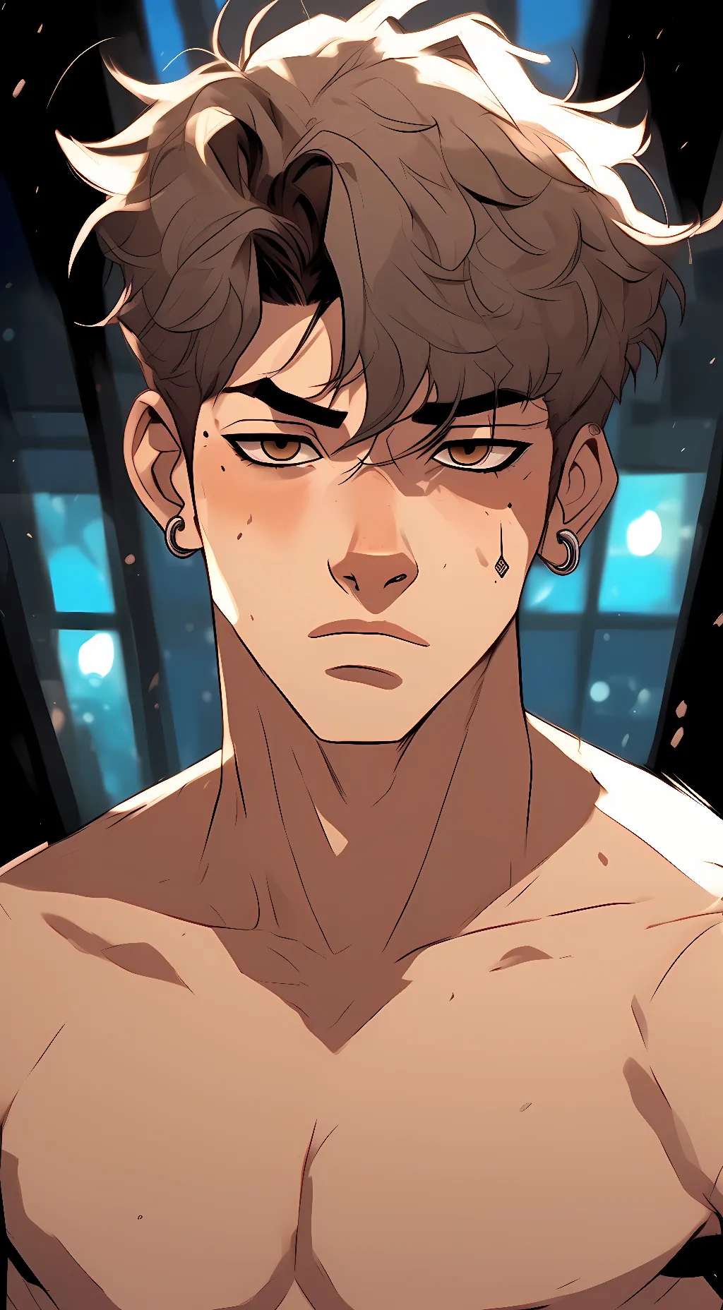 ai character: Xavier Rays  background