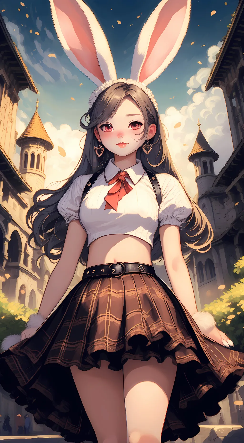 ai character: Emilia Cross background