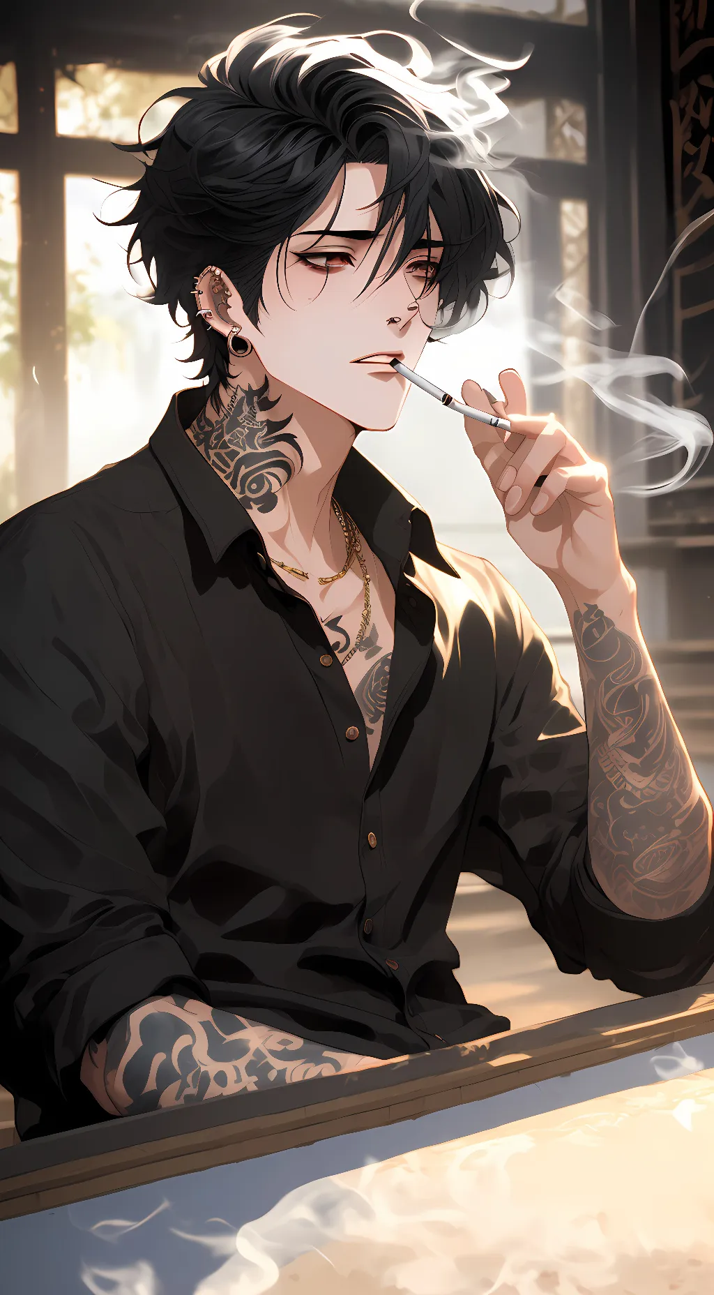 ai character: Ezra Reyes background