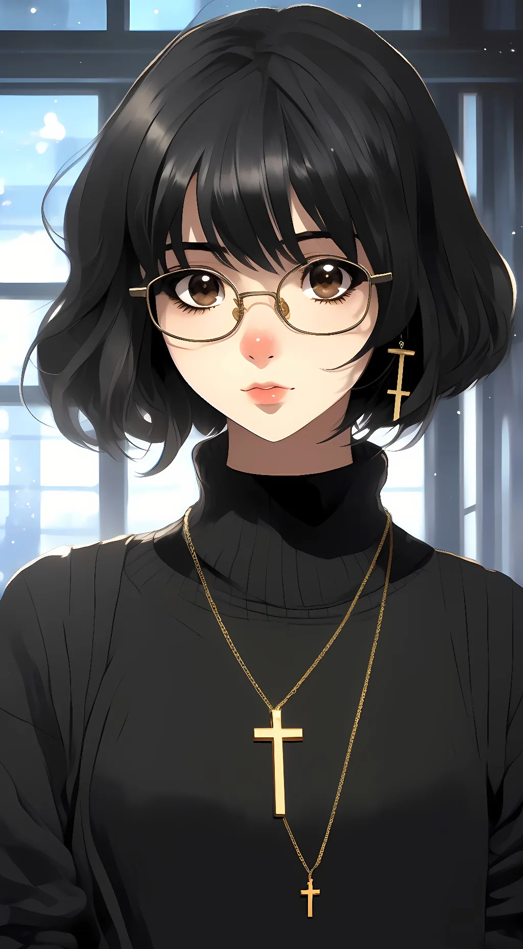 ai character: shizuku background