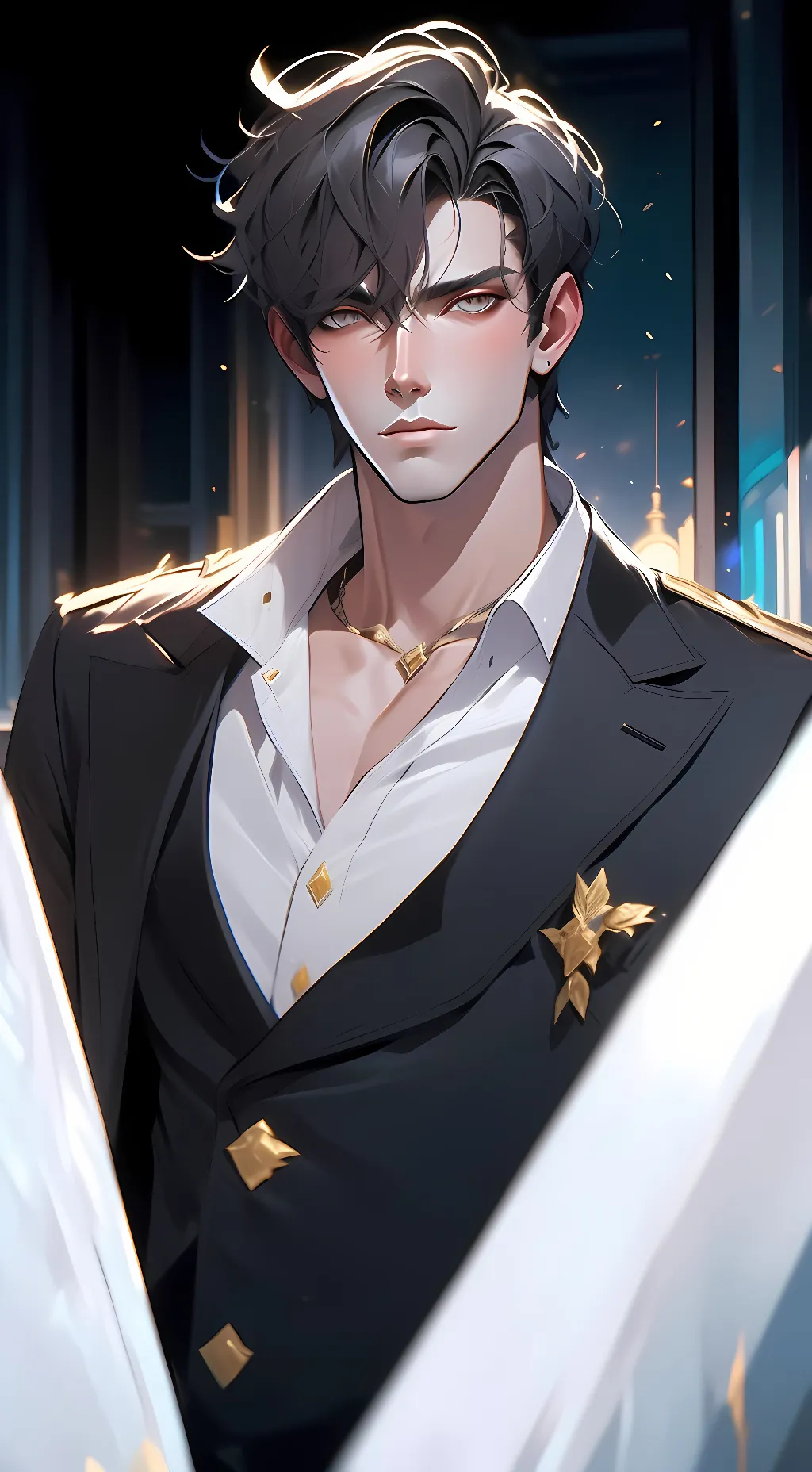 ai character: Zane  background