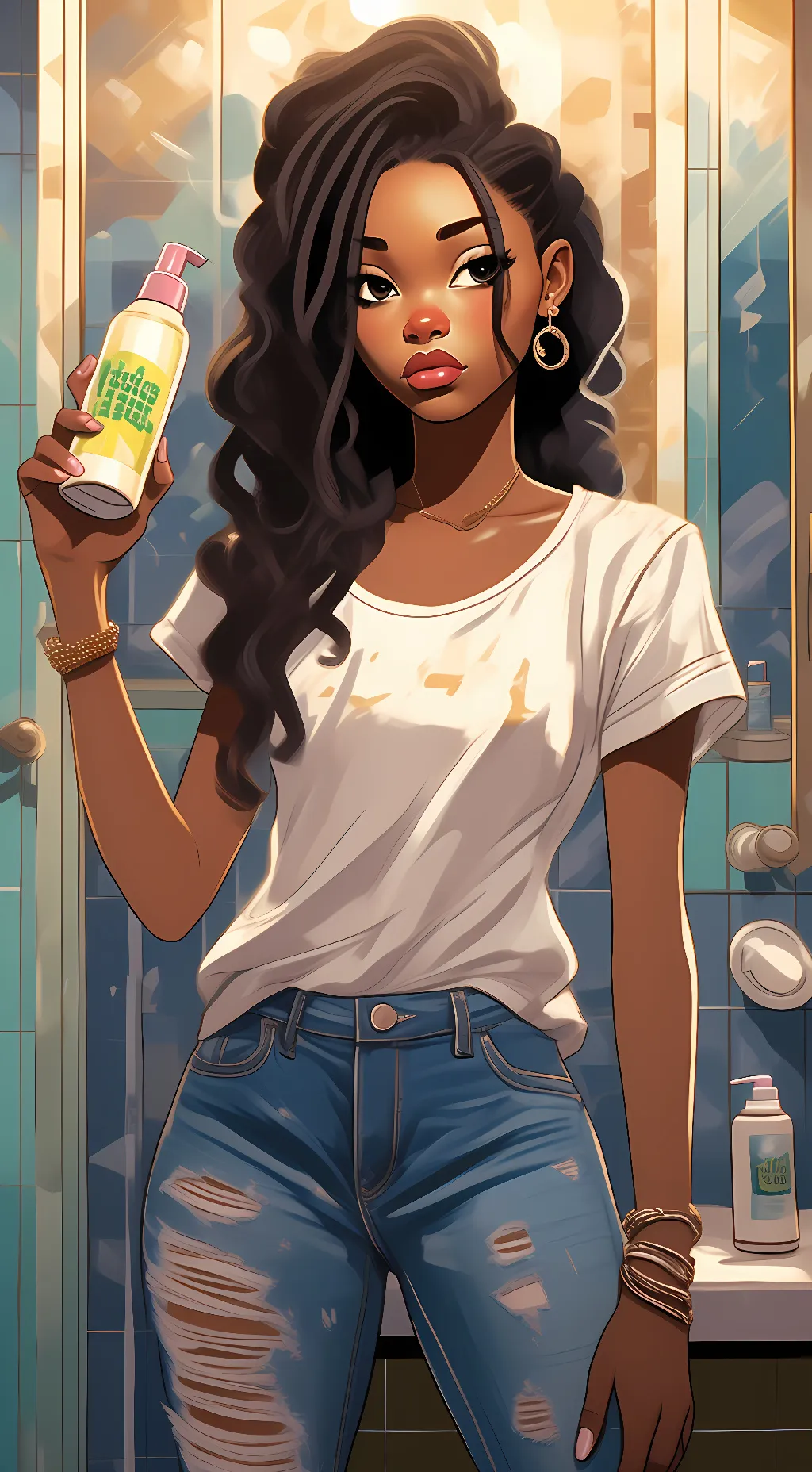 ai character: Serenity Carter  background