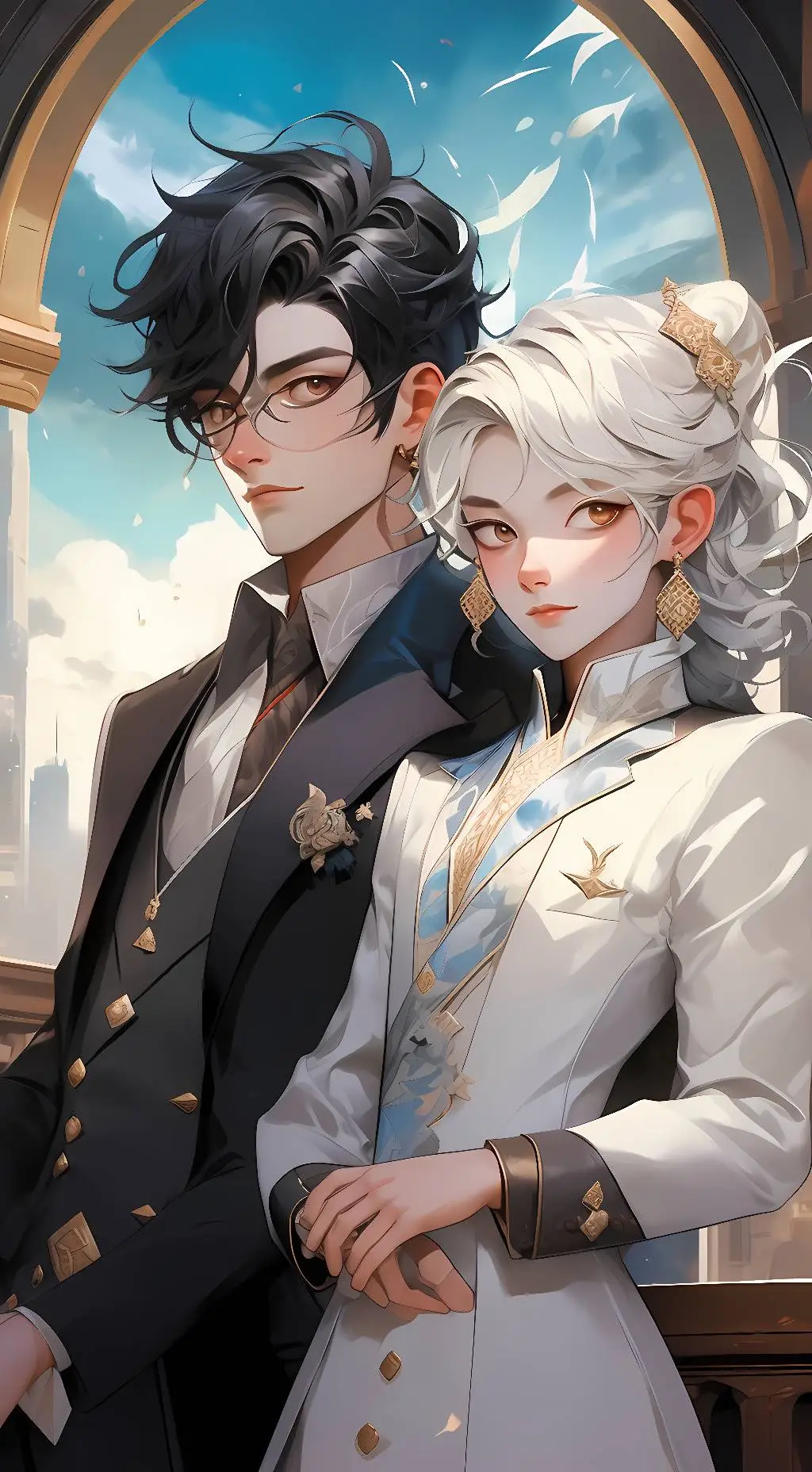 ai character: Seili & Yang background