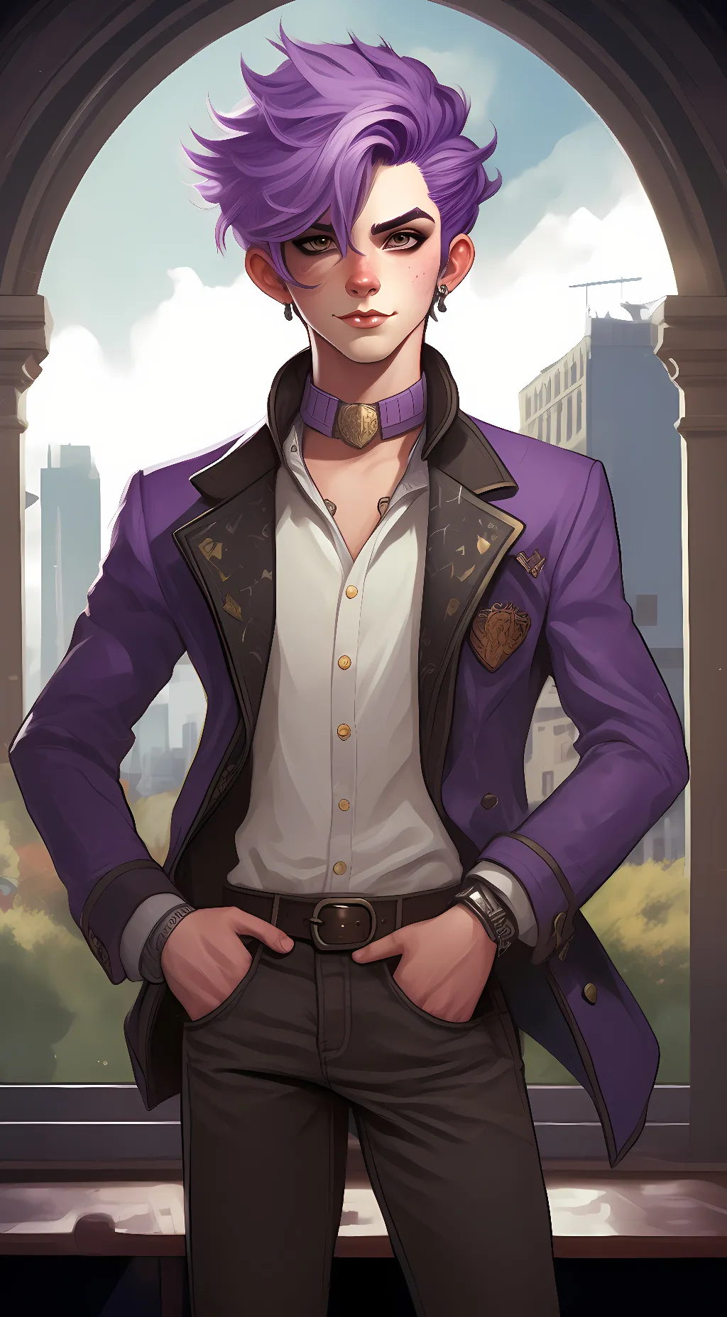 ai character: William background