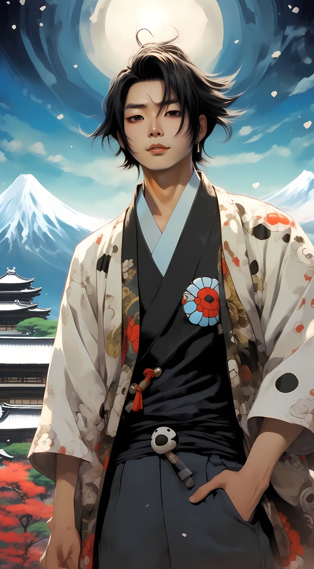 ai character: Nijiro background