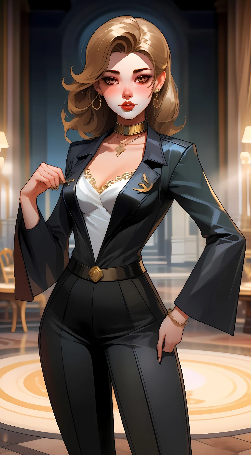 ai character: sky background