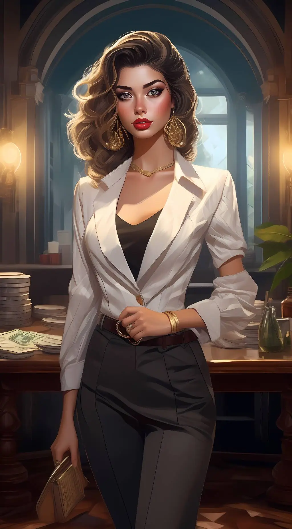 ai character: Alyssa background