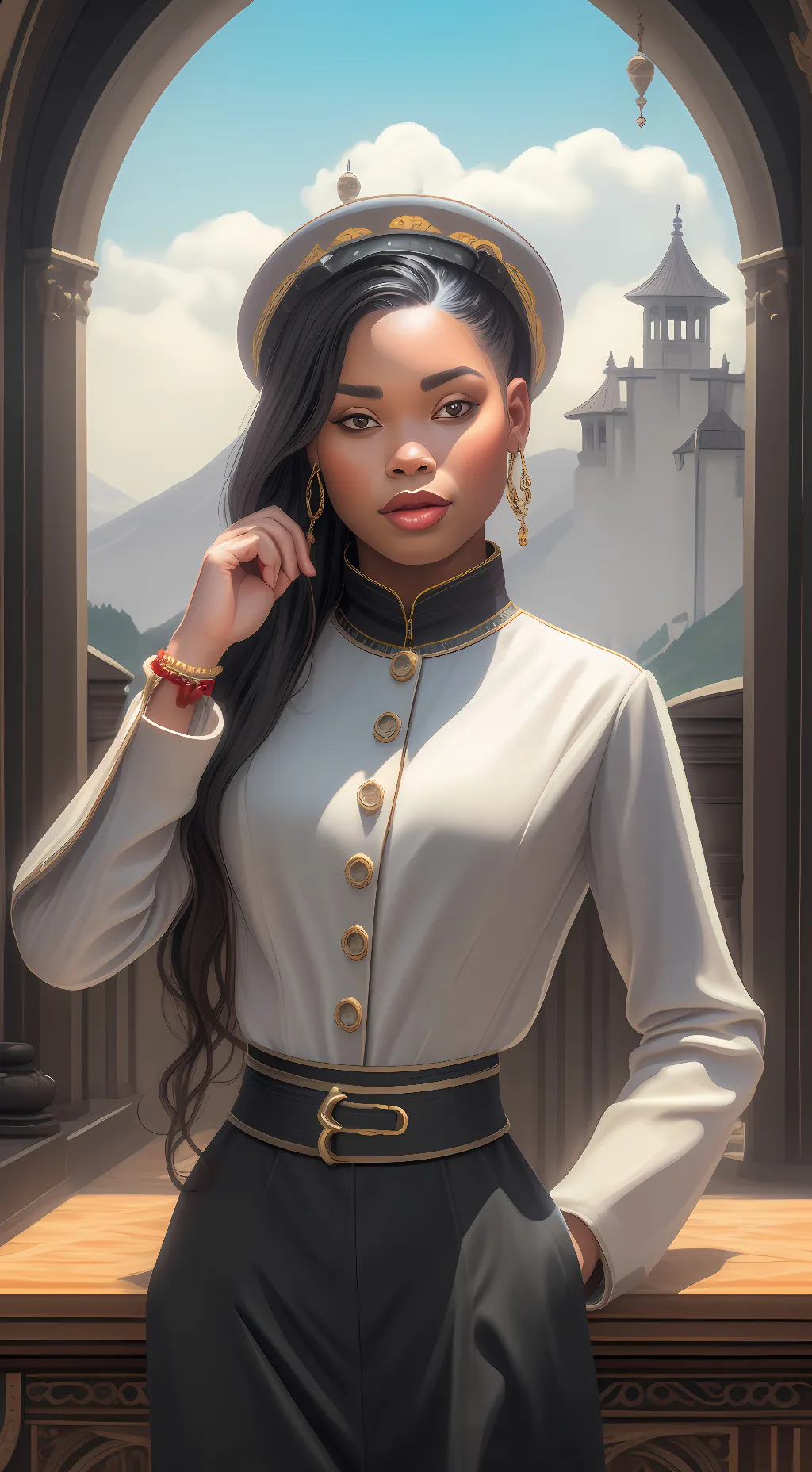 ai character: Melinda background