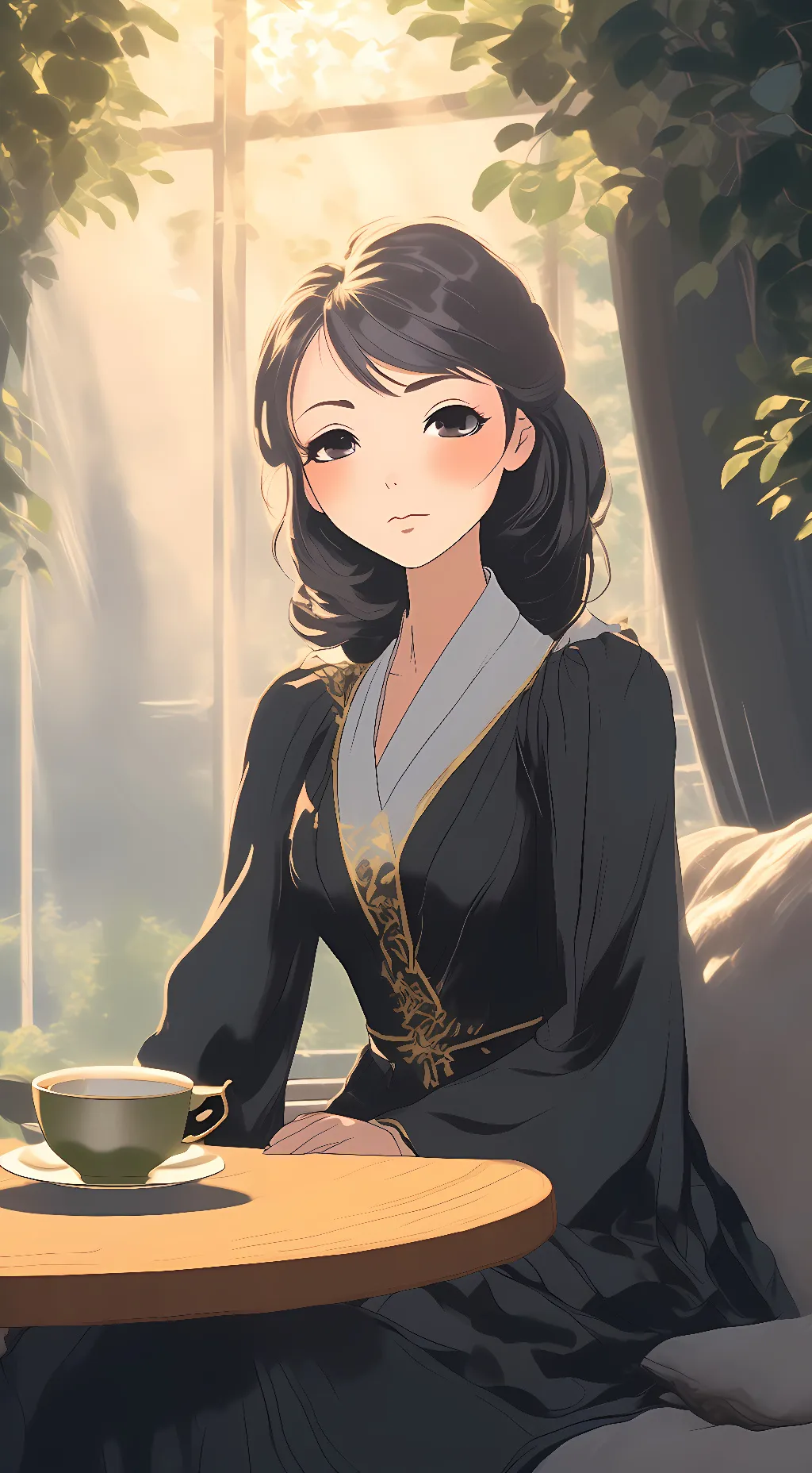 ai character: Lu background