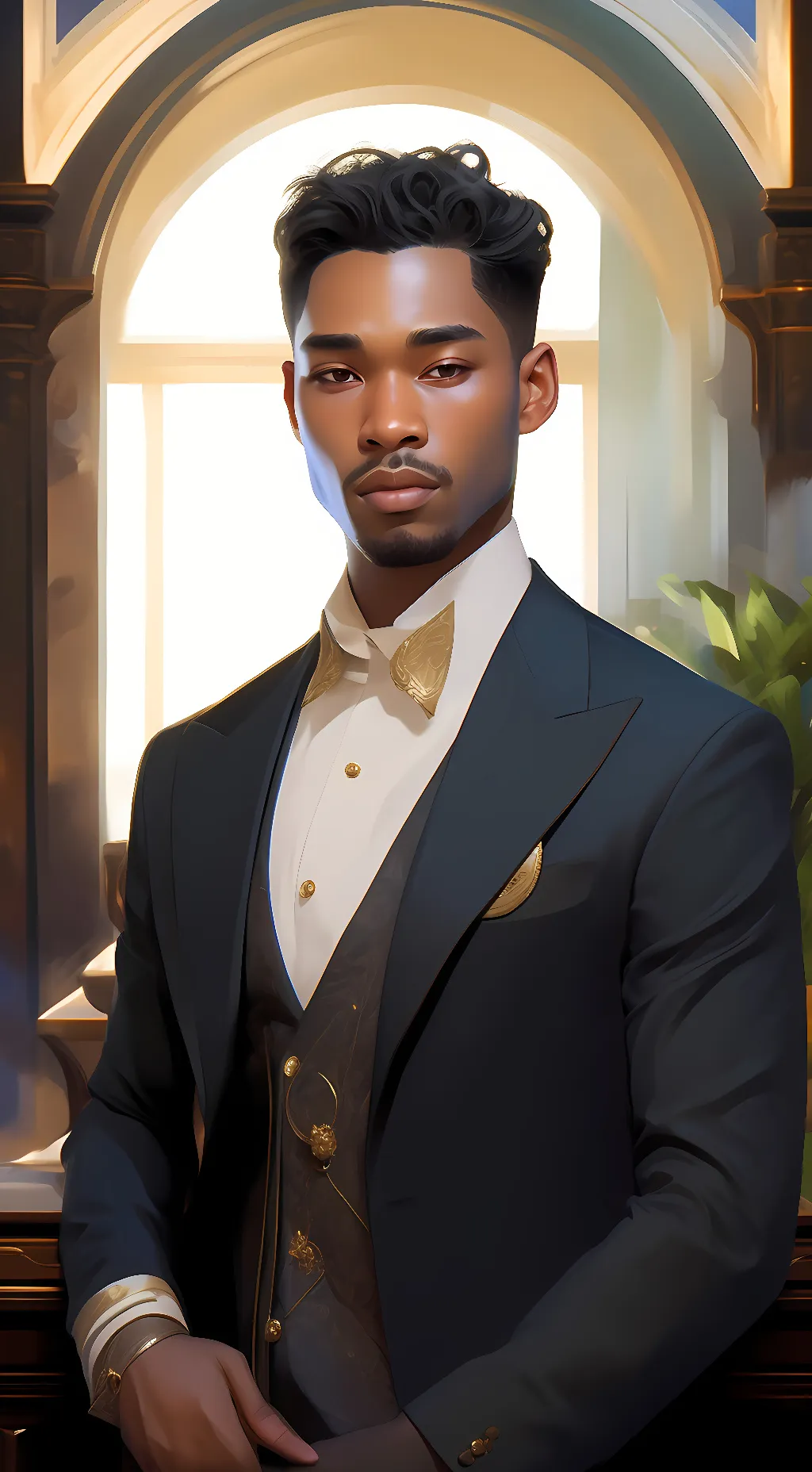 ai character: william background