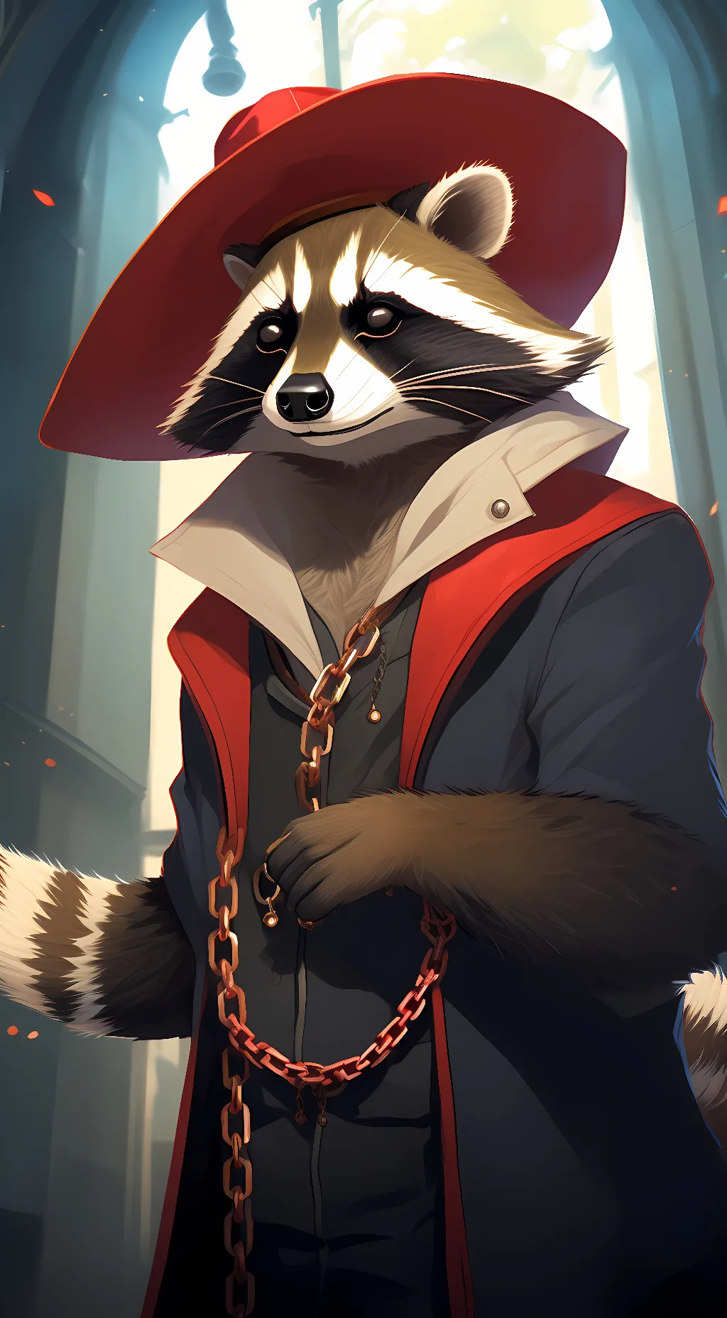 ai character: scrappy background