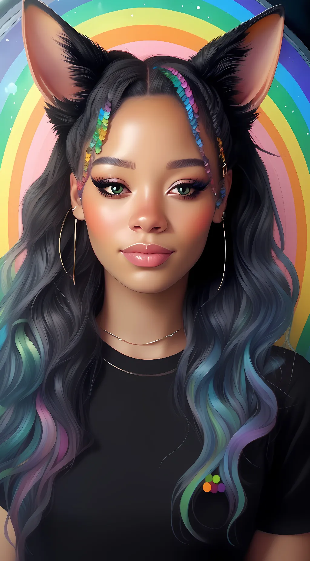 ai character: Cloud  background