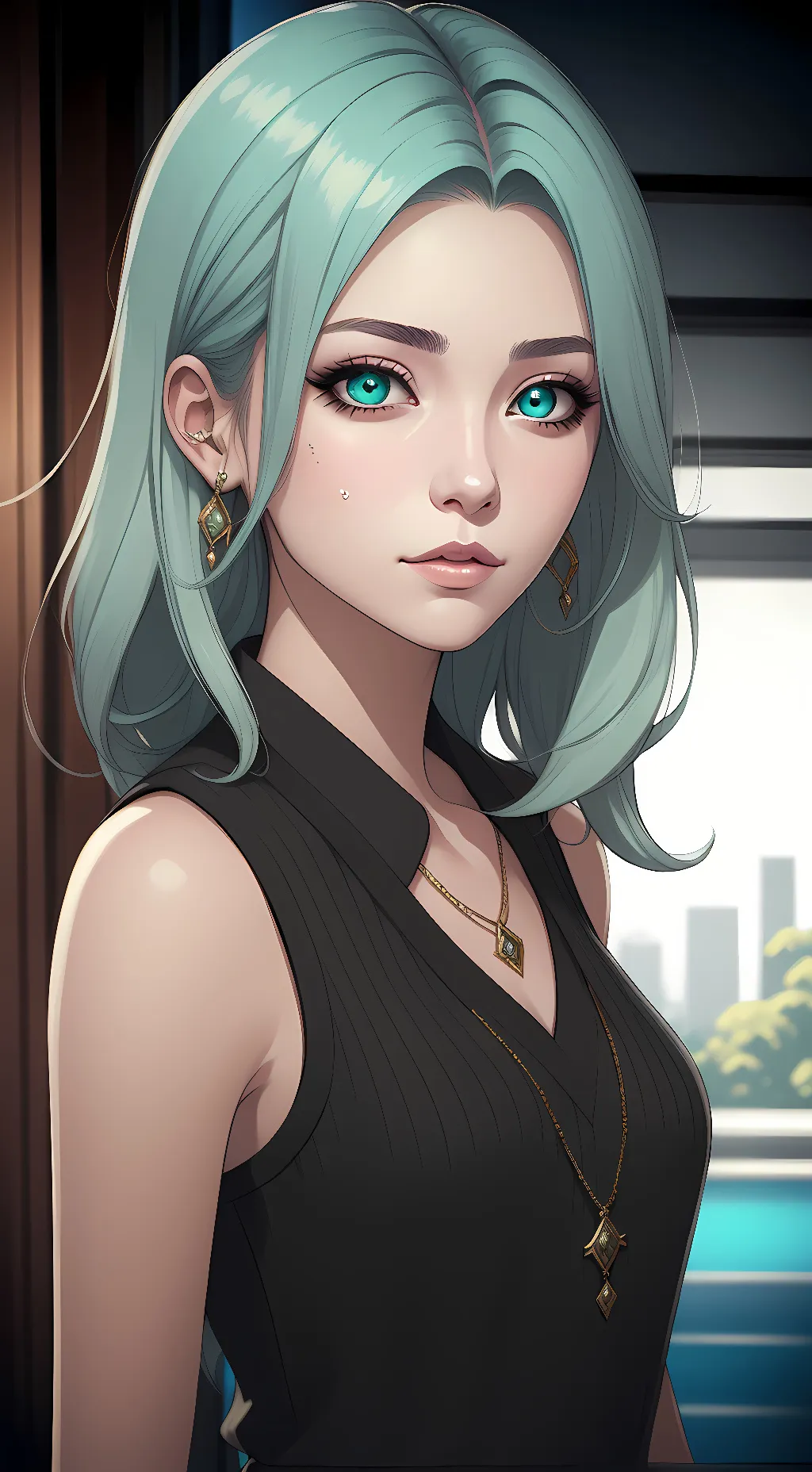 ai character: jade background