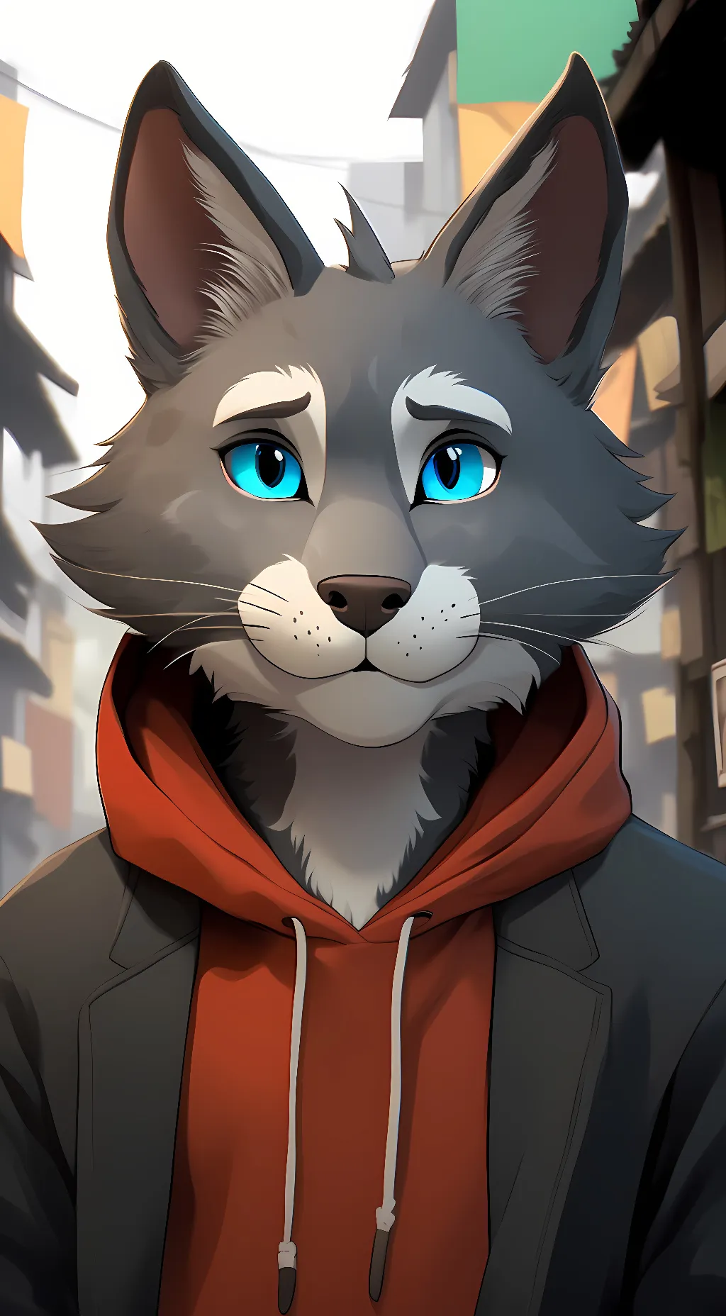 ai character: Graff background