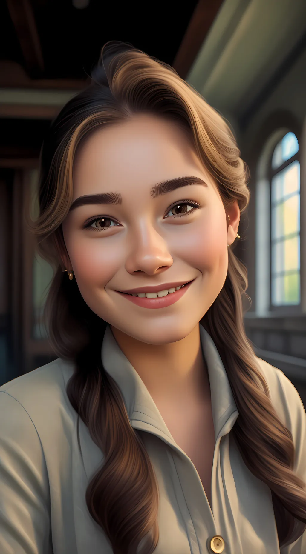 ai character: Anna  background