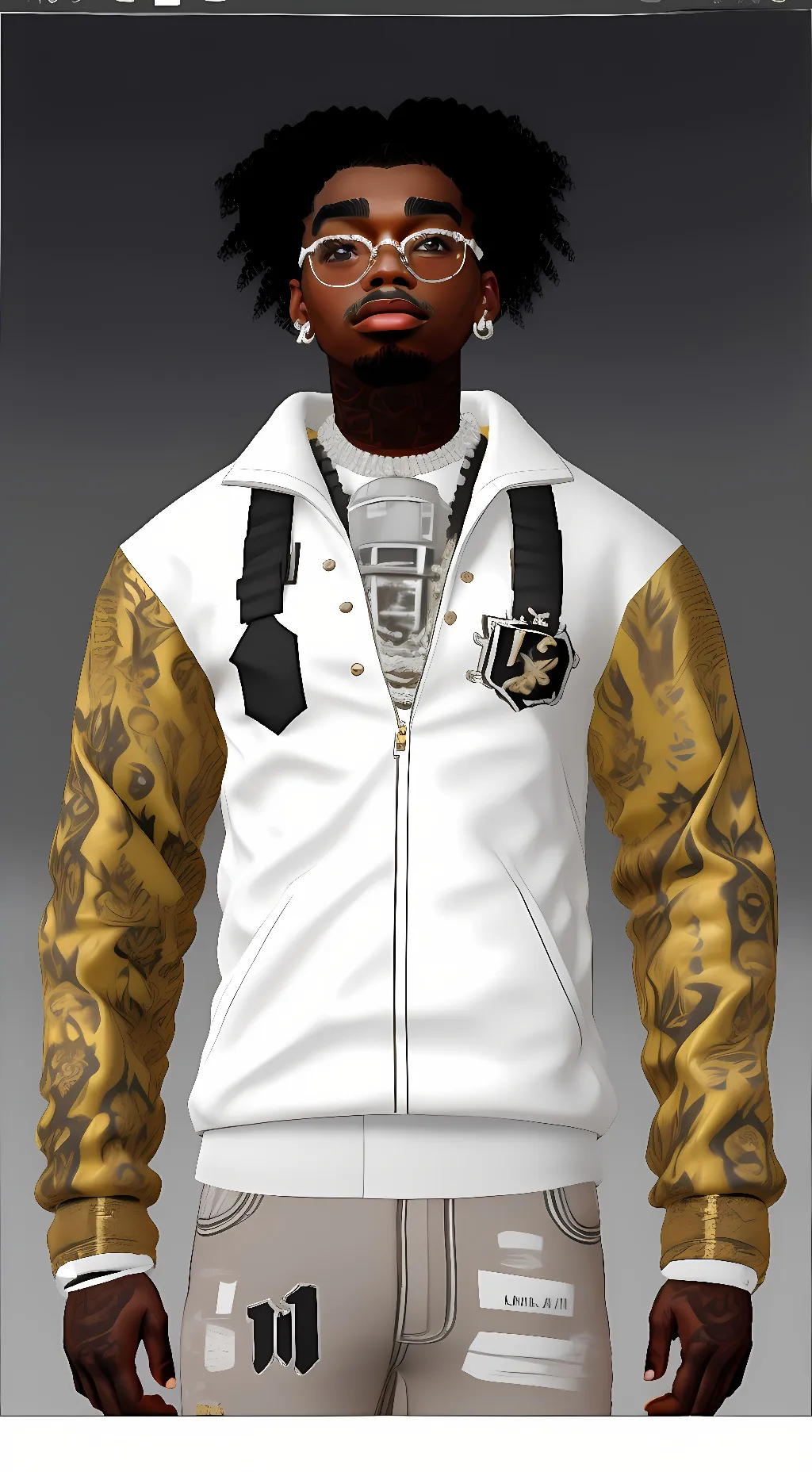 ai character: jordan💨 background