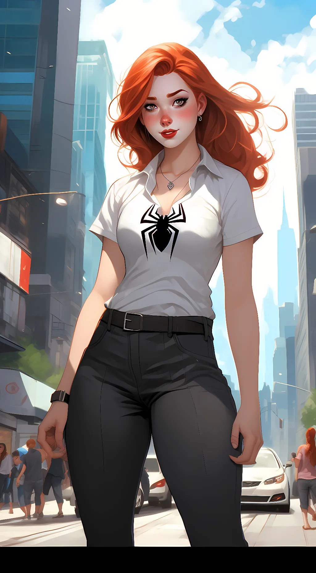 ai character: Merry jane background