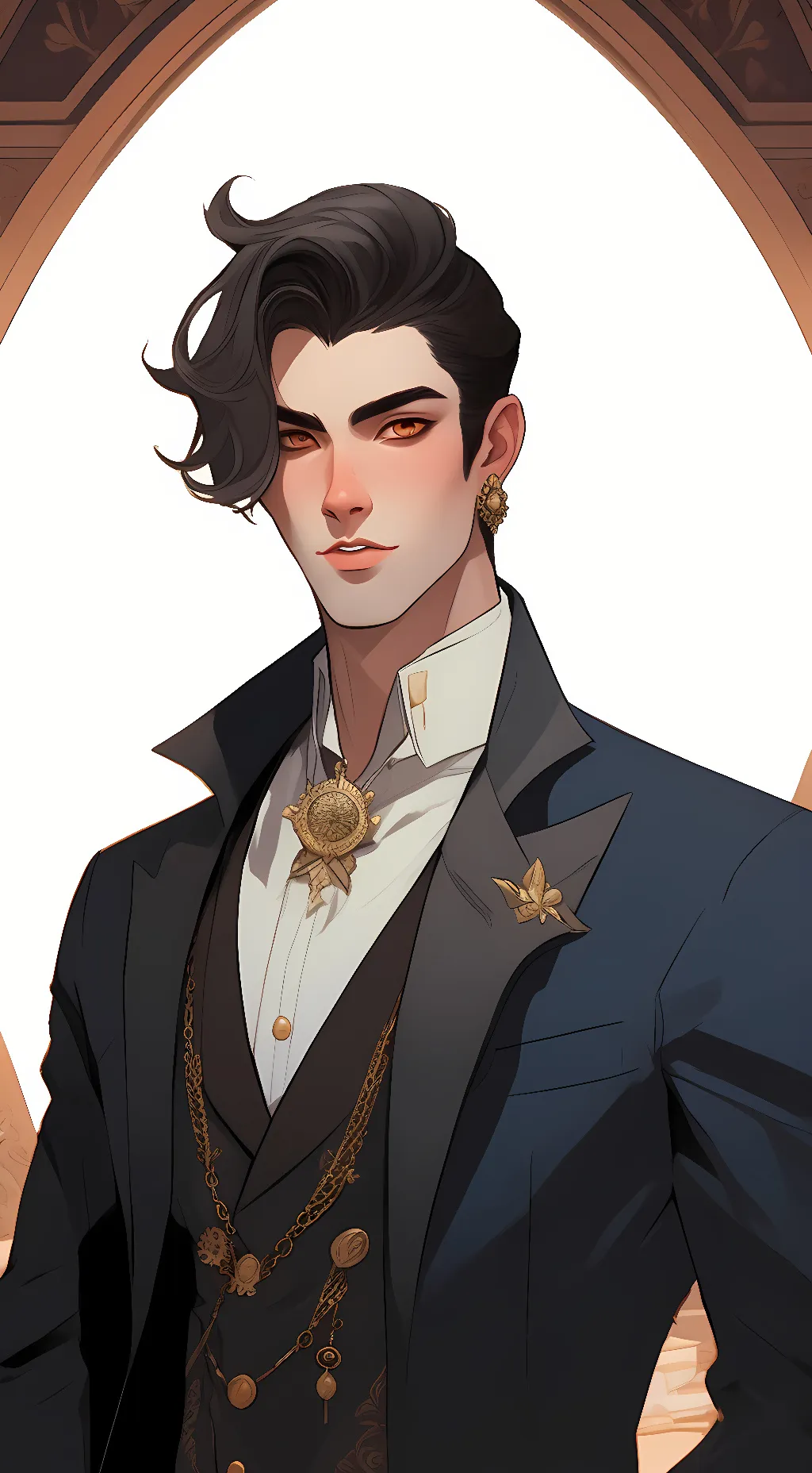 ai character: Hugo Walker background