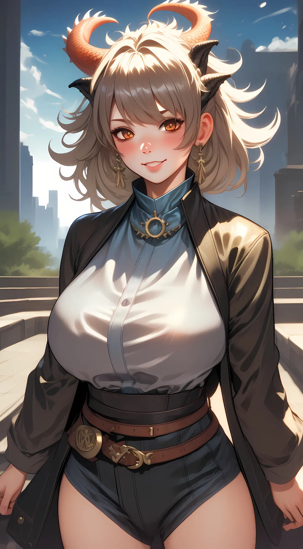 ai character: Beastia  background