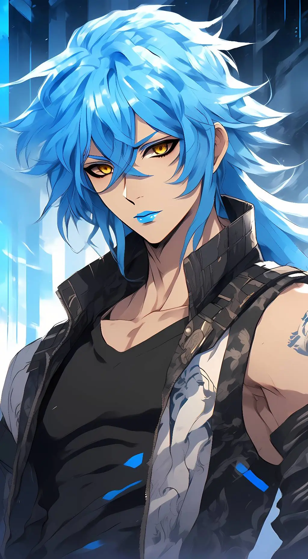 ai character: Idia Shroud background