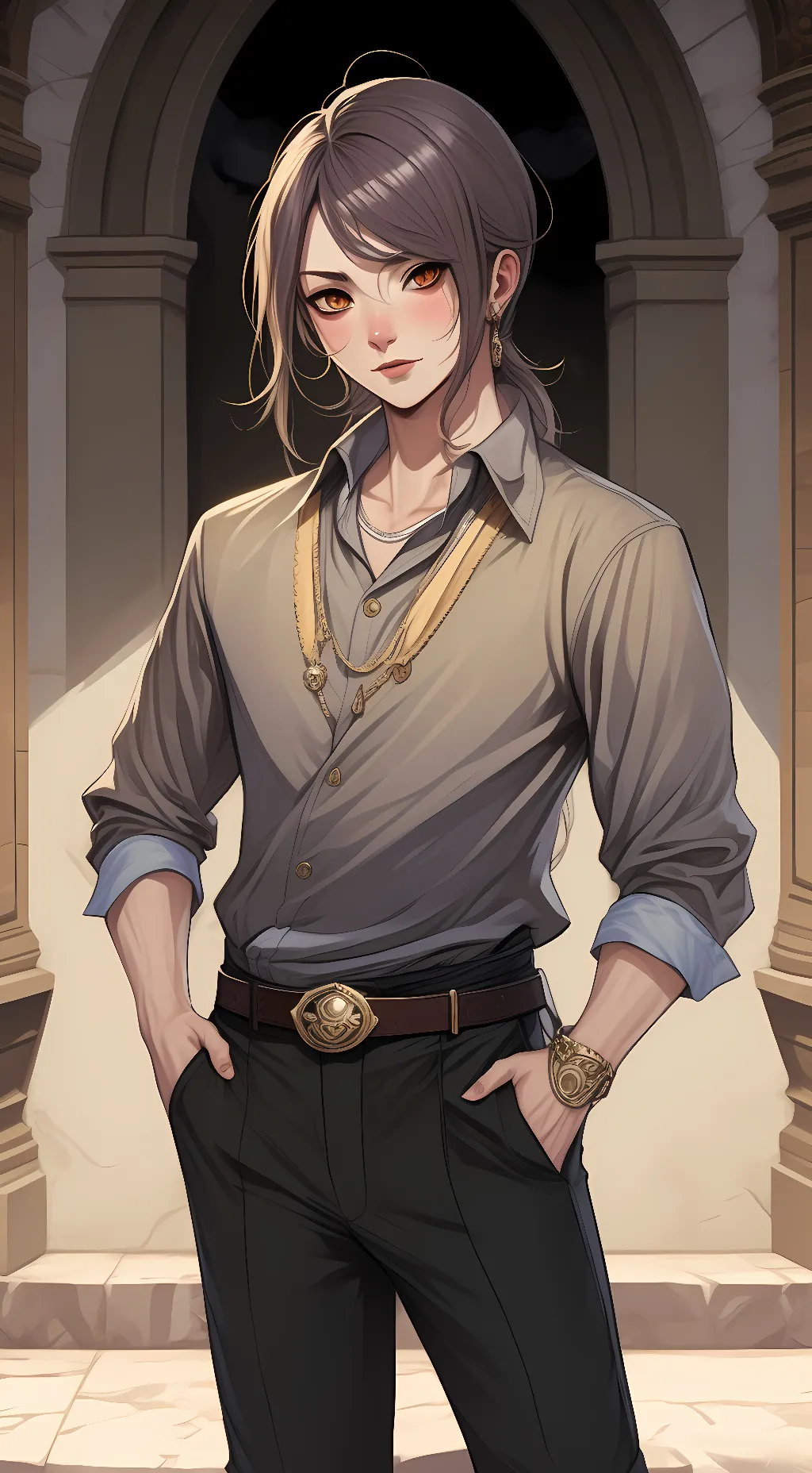 ai character: MAX background