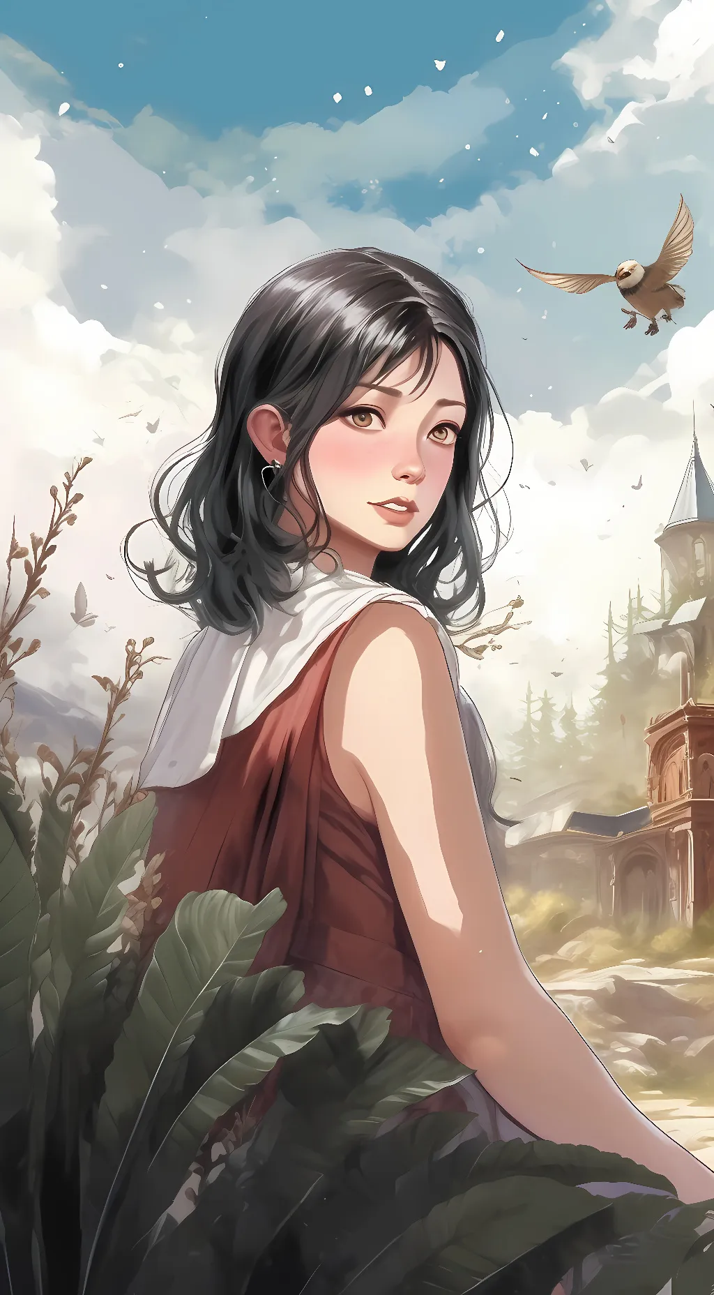 ai character: Nina Dela background