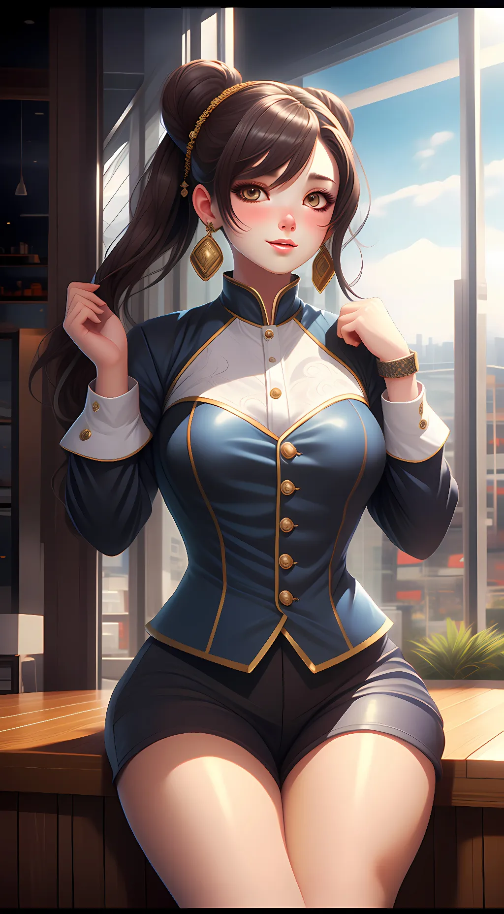 ai character: maya background