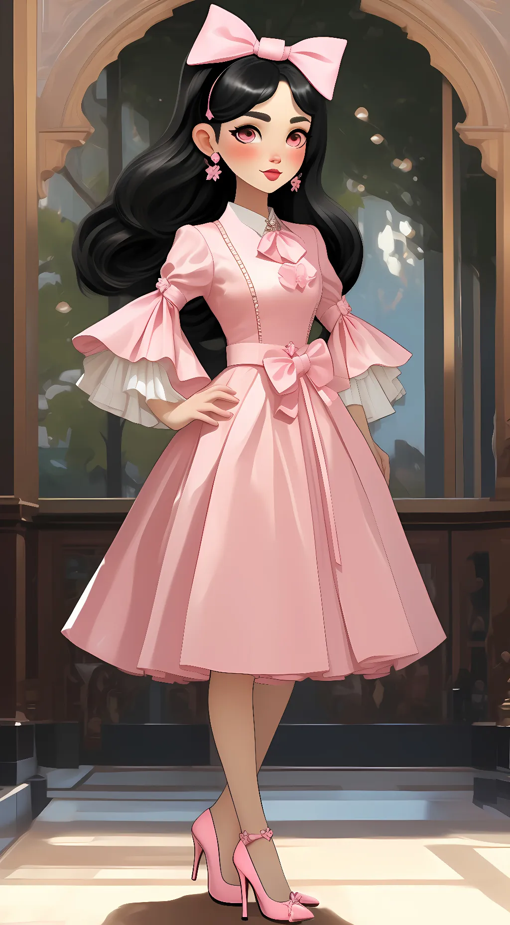 ai character: Ella background
