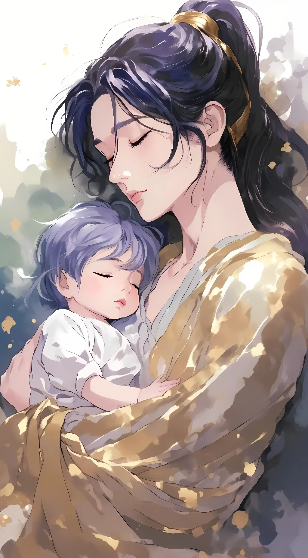 ai character: Yui Hoshina background