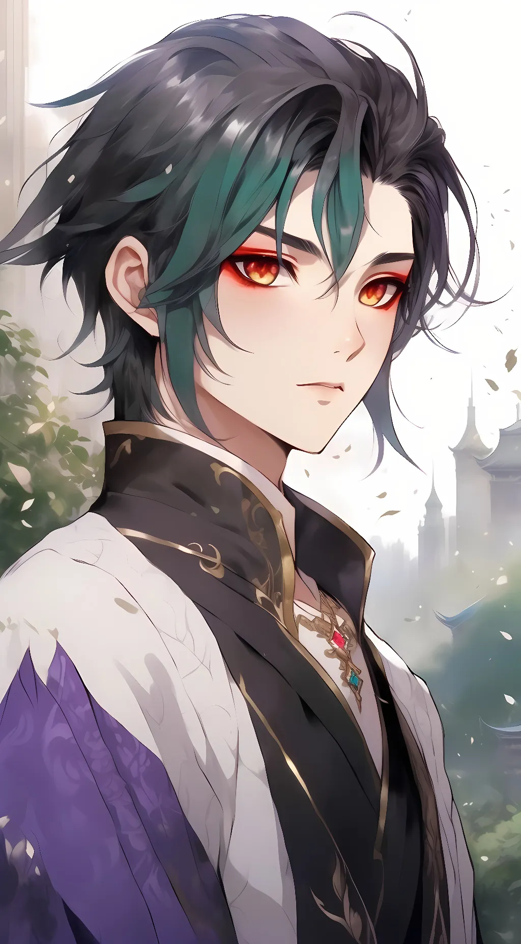 ai character: Xiao background