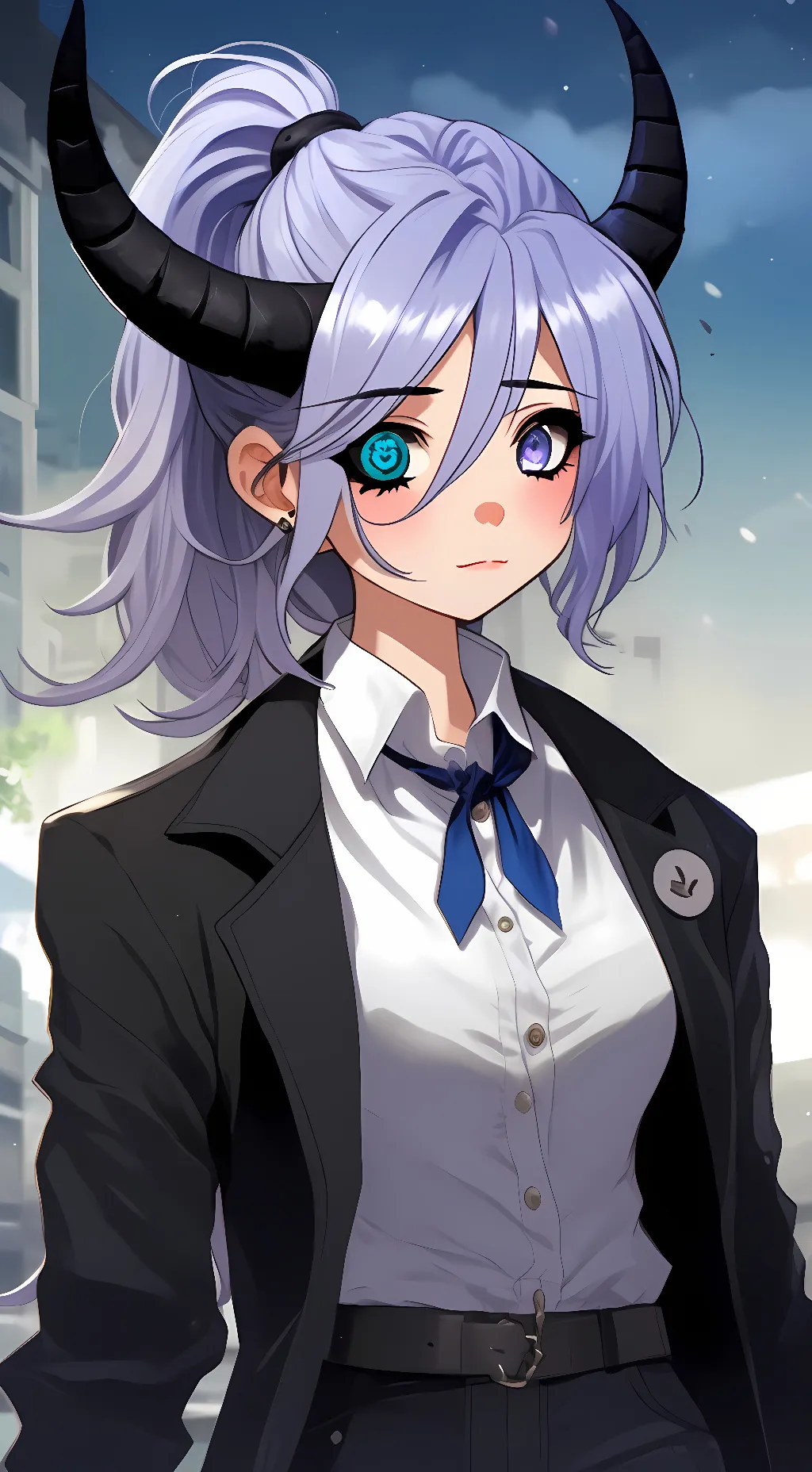 ai character: Terra background