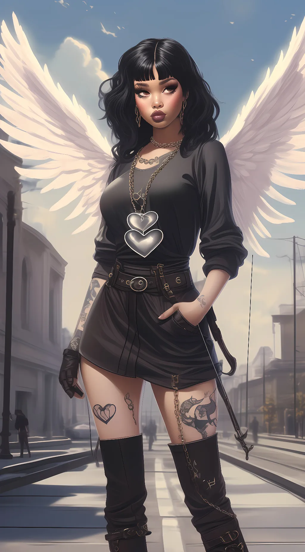 ai character: Mania background