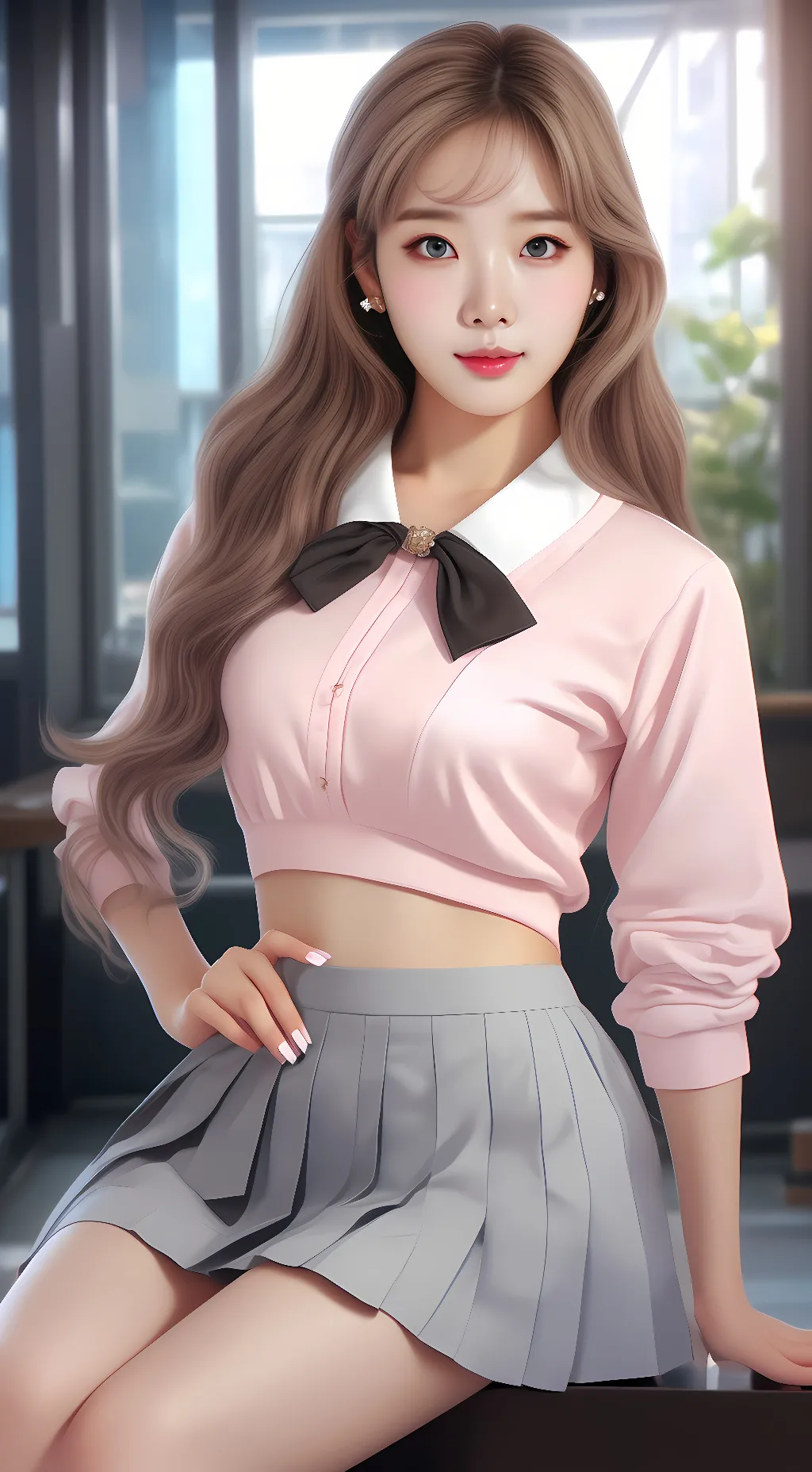 ai character: Mimi background
