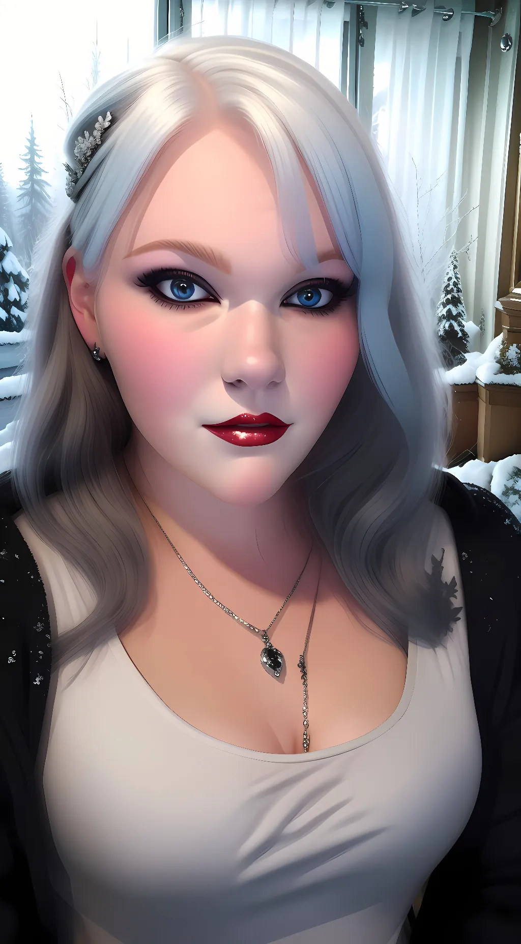 ai character: Gwendolyn Atwater background